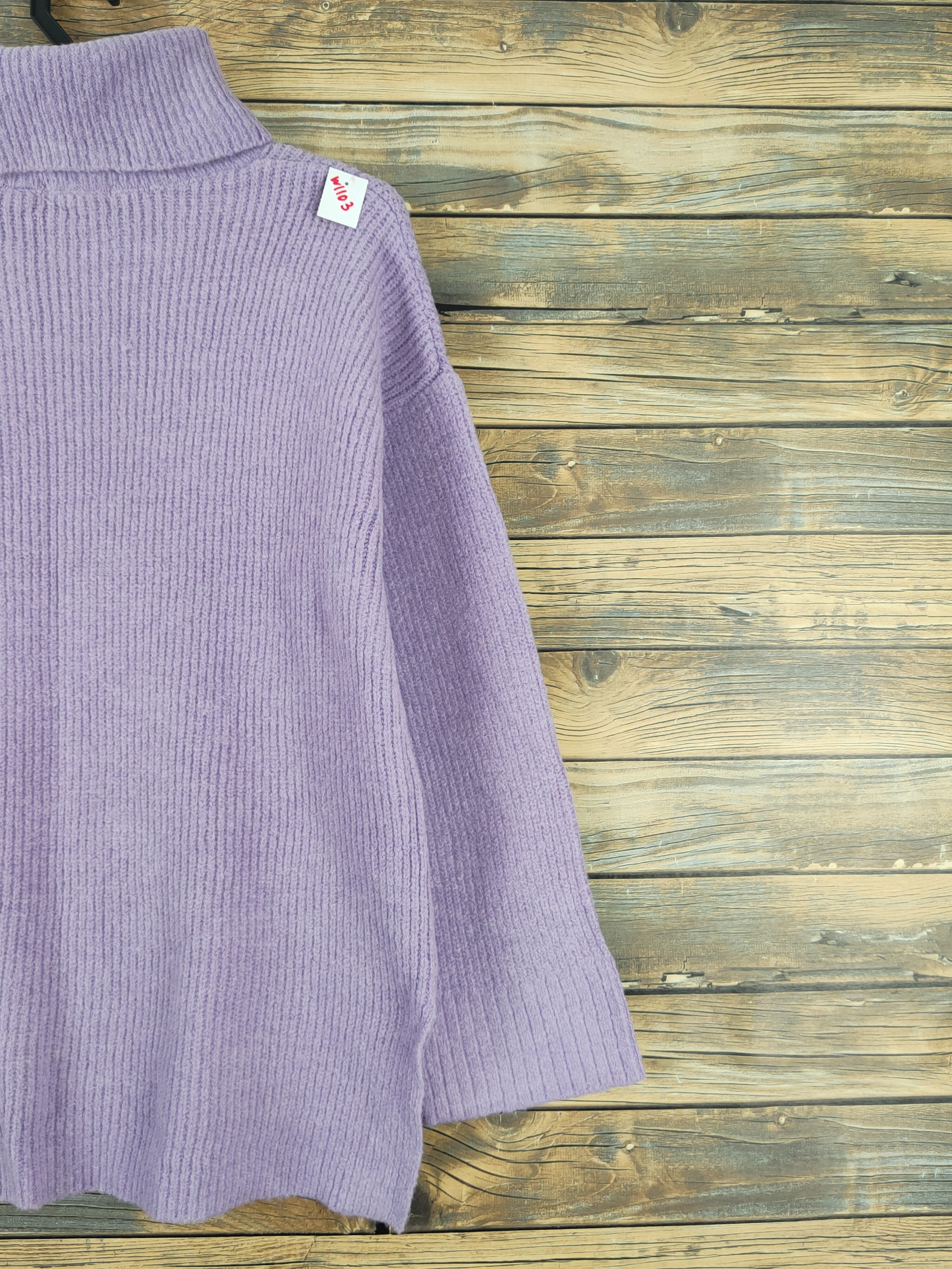 GU GU Light Purple Knitwear Sweatshirts #W1103 Size US M / EU 48-50 / 2 - 9 Thumbnail