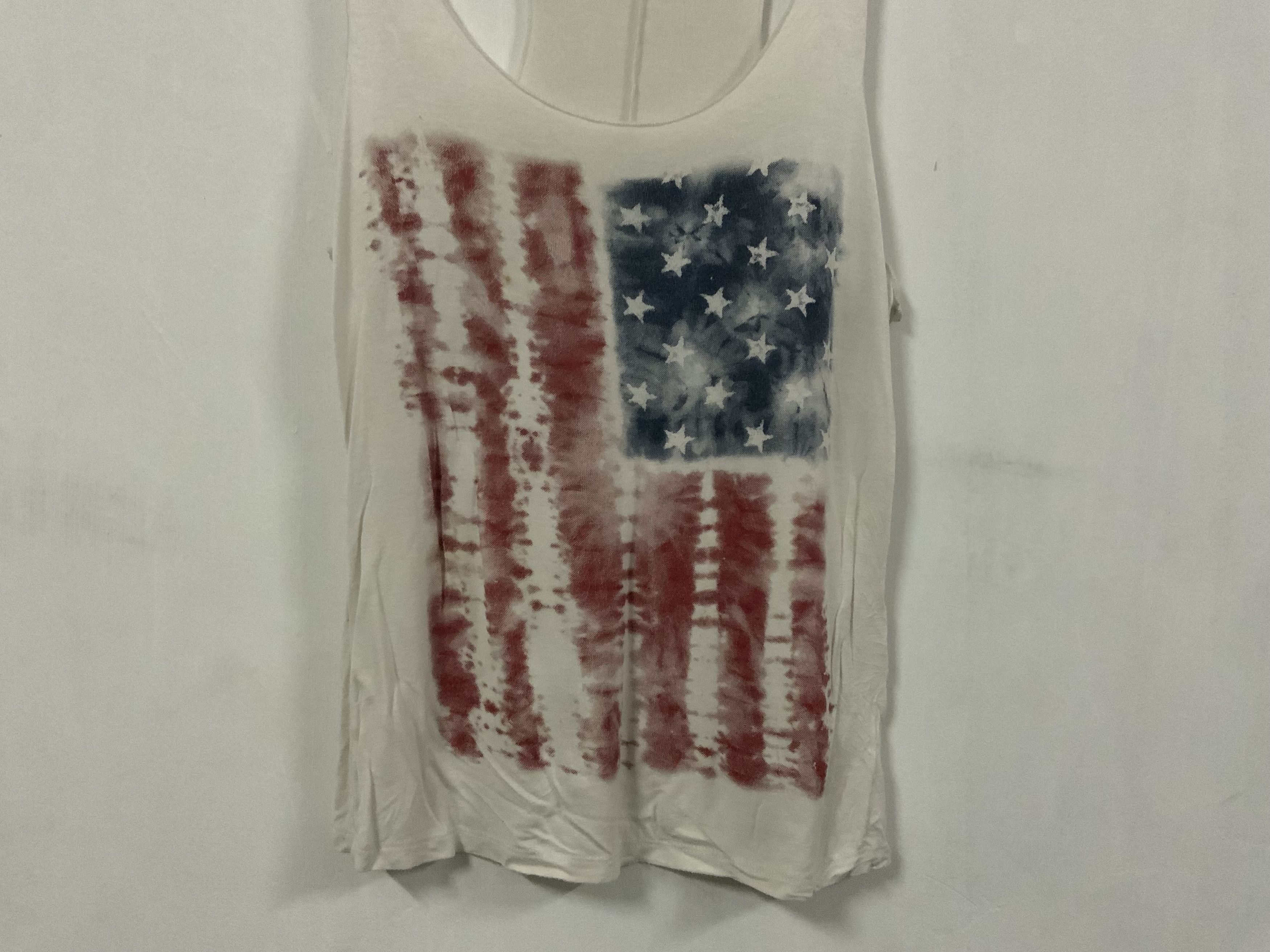 14th Addiction Rhapsody United State Union Flag Rayon Tanks Top Size US L / EU 52-54 / 3 - 3 Thumbnail