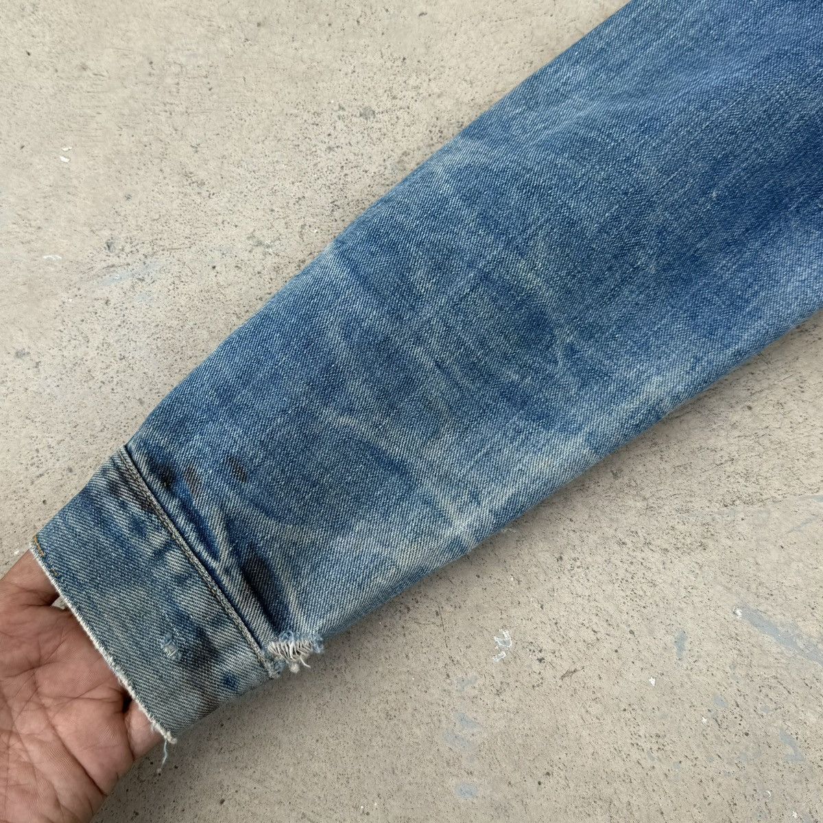 Wrangler 🔥Rare 60s Wrangler Zip Denim Jacket Talon Conmatic USA Size US XS / EU 42 / 0 - 14 Thumbnail