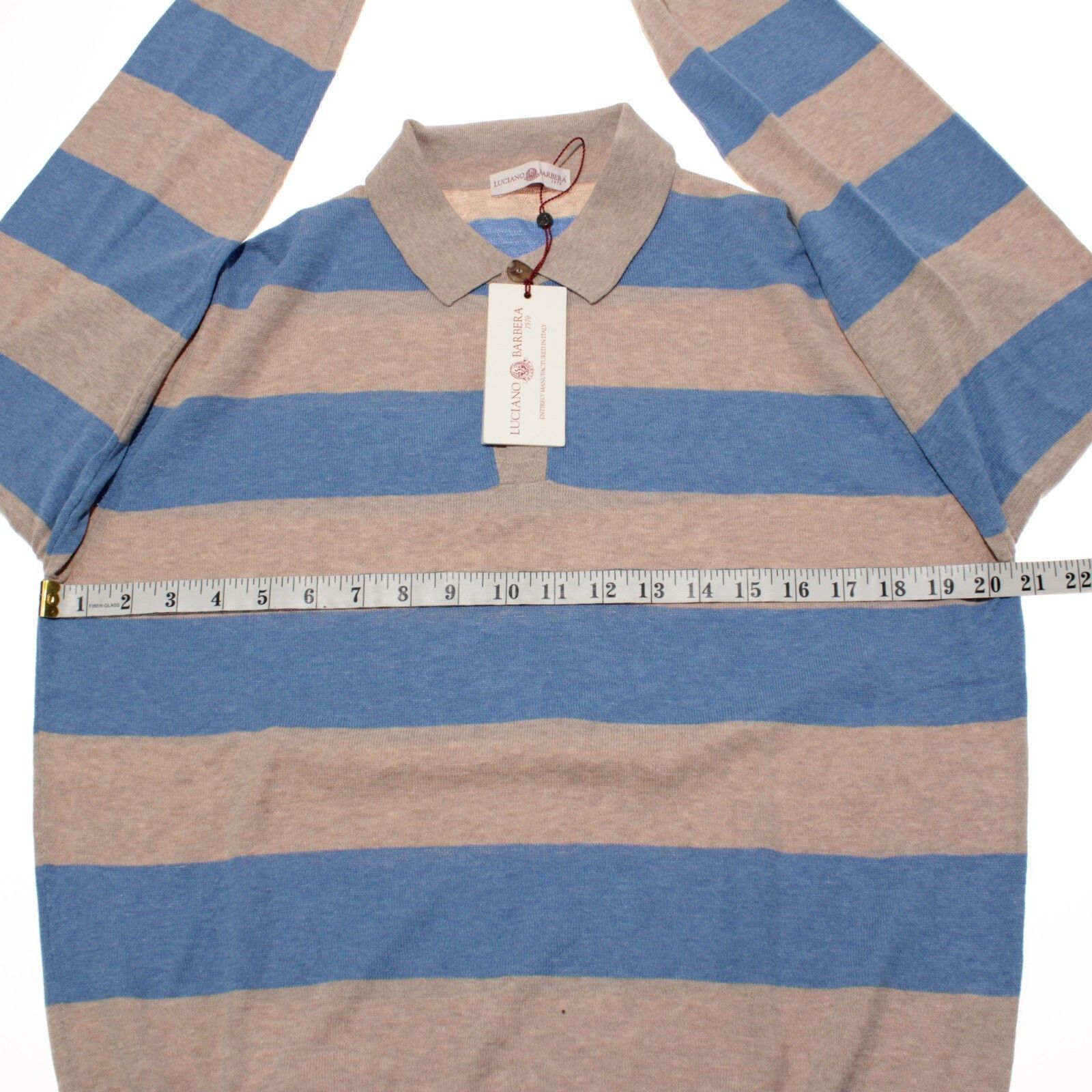 Luciano Barbera Luciano Barbera Sweater Size US M in Blue Size US M / EU 48-50 / 2 - 4 Thumbnail