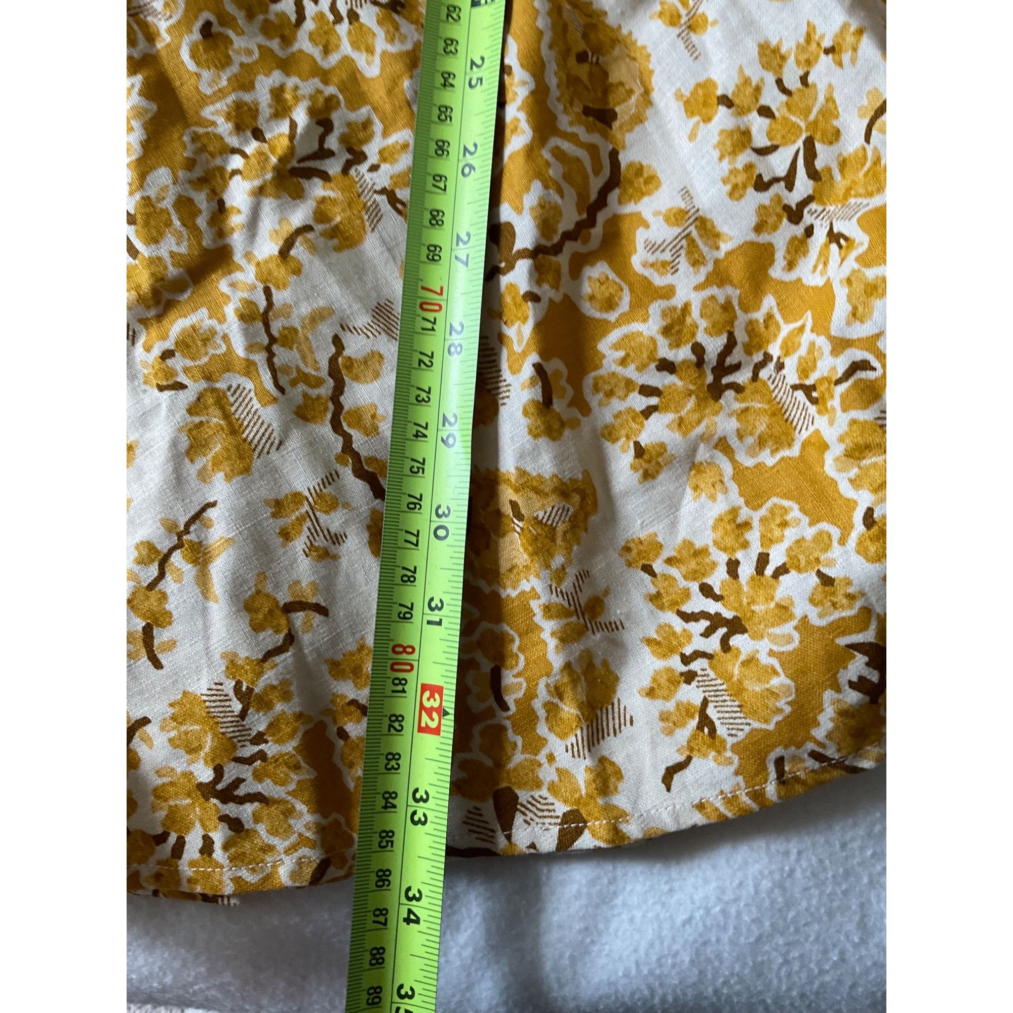 Sezane NWT Sezane caprice dress alcazar yellow floral linen sz40 bu Size M / US 6-8 / IT 42-44 - 8 Thumbnail