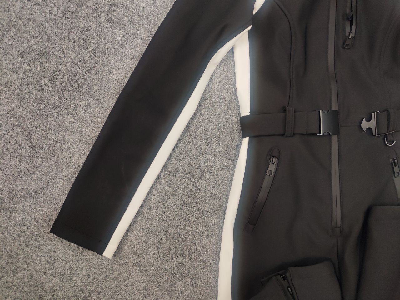 Zara Zara Ski REcco Jumpsuit Snowsuit Fleece Lined Pants Size 34" / US 12 / IT 48 - 6 Thumbnail