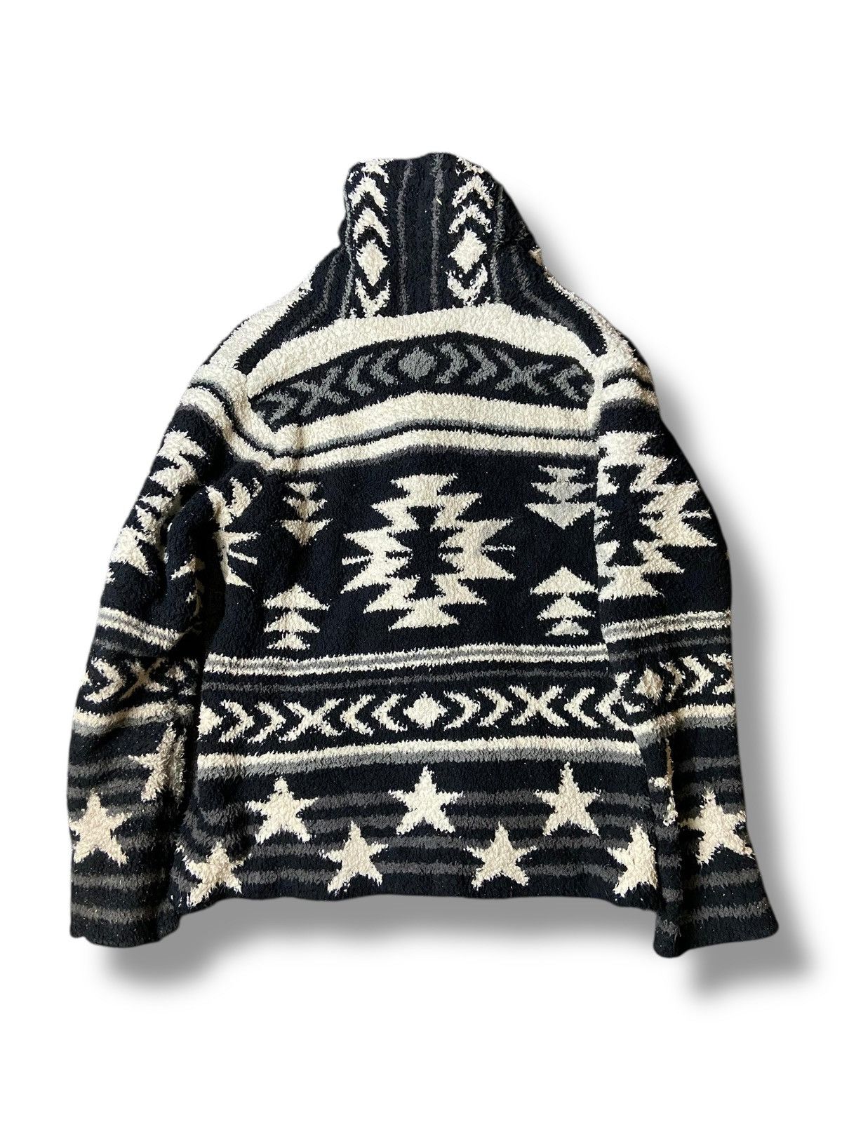 Japanese Brand × Vintage BAYFLOW Brand Shaggy Native Cardigan (125) Size US XS / EU 42 / 0 - 2 Thumbnail