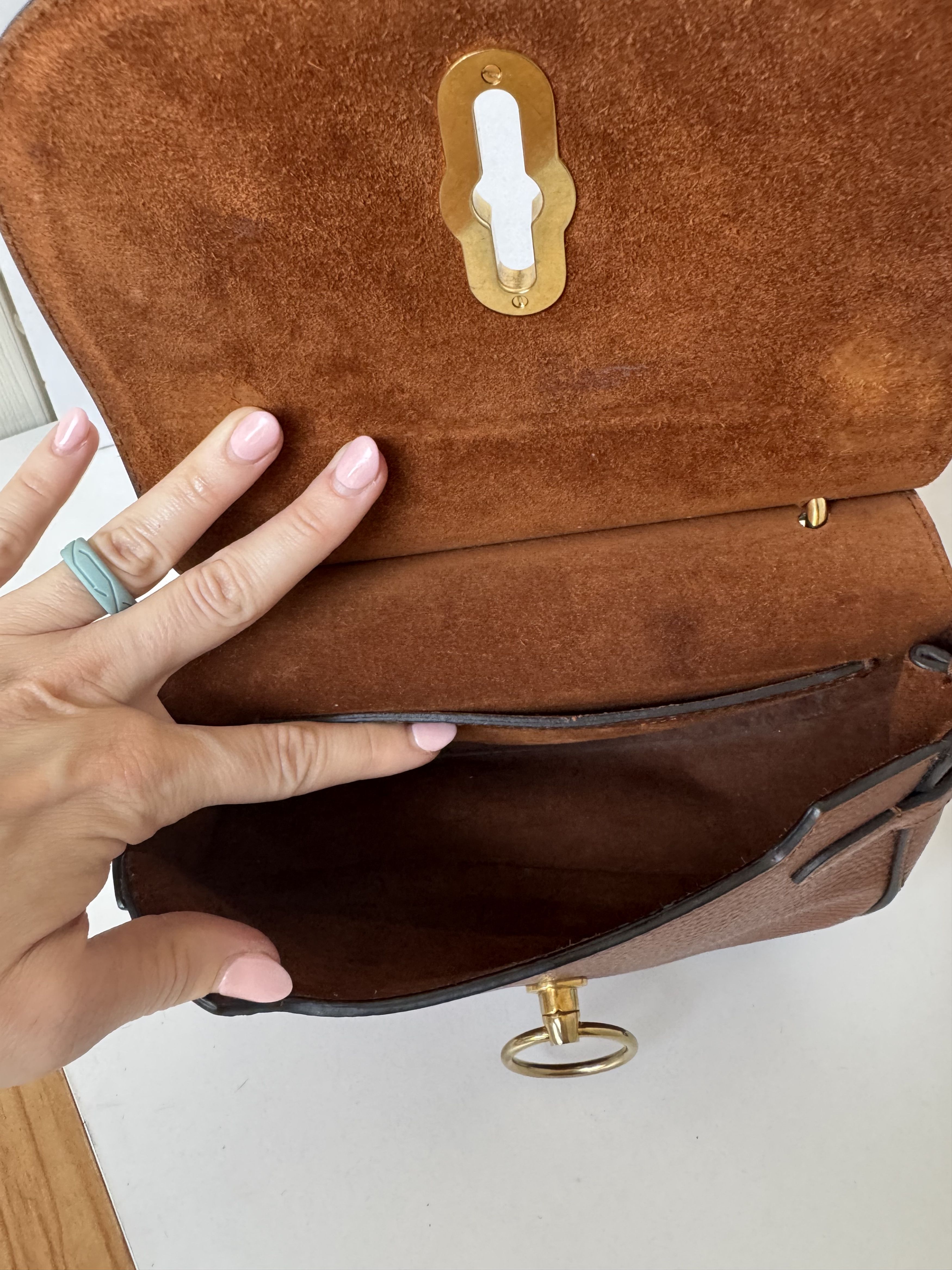 Mulberry Mulberry Amberley Crossbody – Brown Grained Leather Size ONE SIZE - 11 Thumbnail