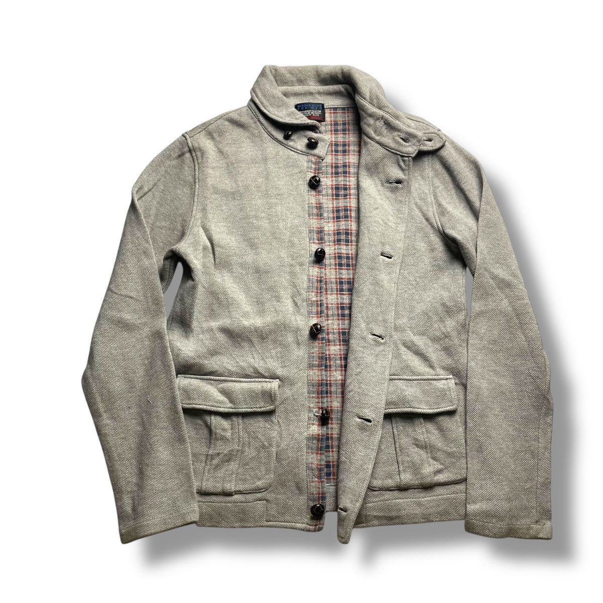 Japanese Brand × Nicole Club × Vintage 🇯🇵 VINTAGE NICOLE CLUB FOR MEN BUTTON UP JACKET Size US S / EU 44-46 / 1 - 3 Thumbnail