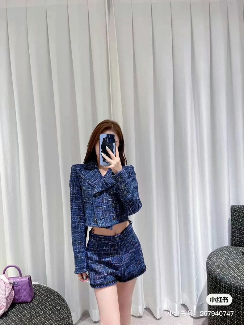 Chanel Chanel Soft tweed knitted shorts Size 25" / US 0 / IT 36 - 3 Thumbnail
