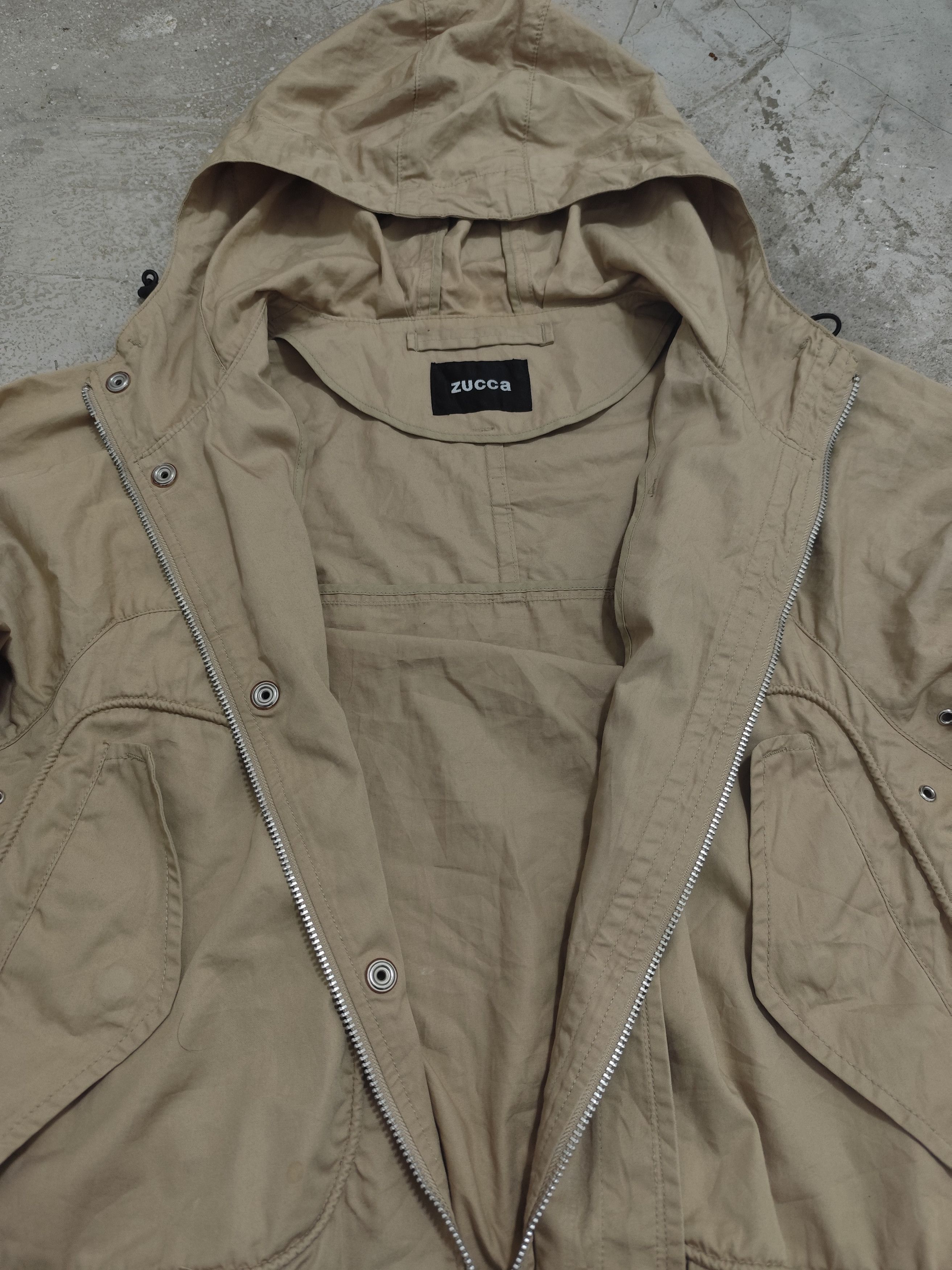 CABANE de ZUCCa Vintage issey miyake Zucca crop mountain parka Size US L / EU 52-54 / 3 - 9 Thumbnail