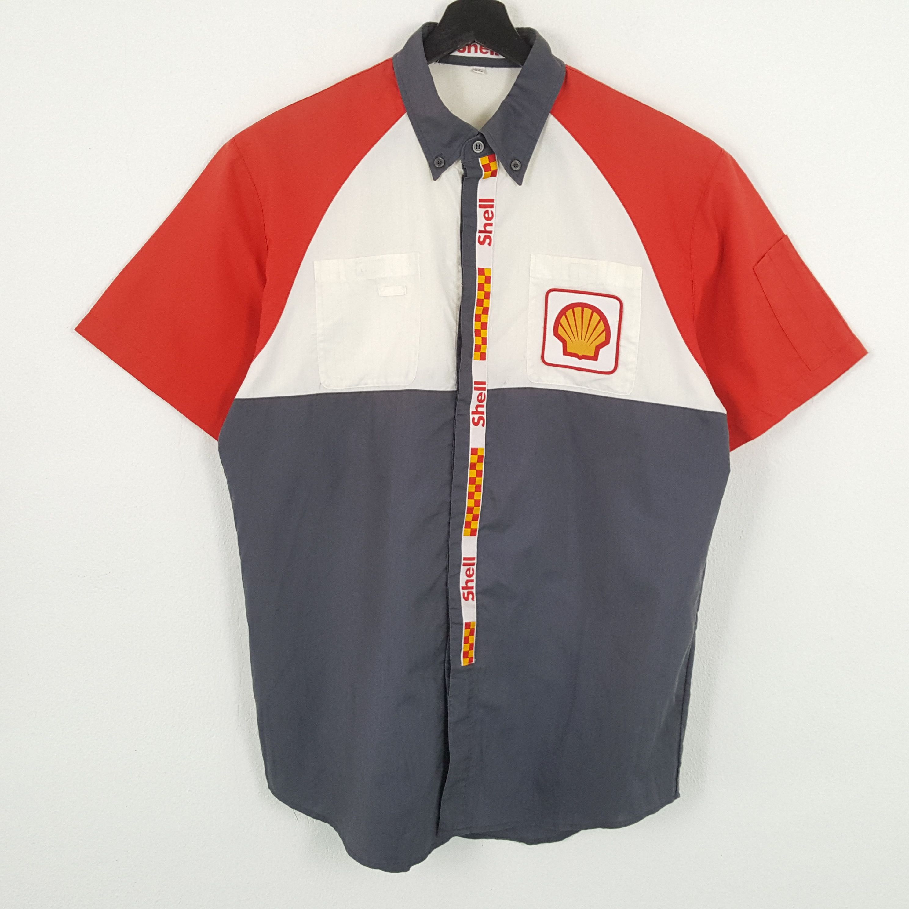 Vintage SHELL Workwear Style Jacket Size US L / EU 52-54 / 3 - 1 Thumbnail