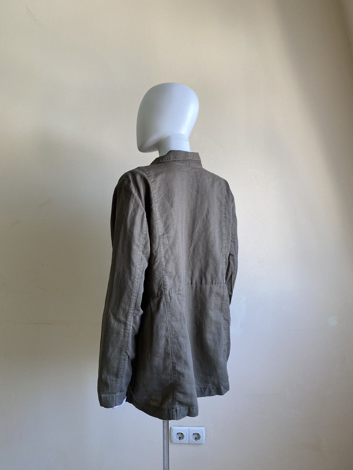 Gudrun Sjoden Gudrun Sjoden Womens Green Linen/Cotton Jacket Size L Size L / US 10 / IT 46 - 9 Thumbnail