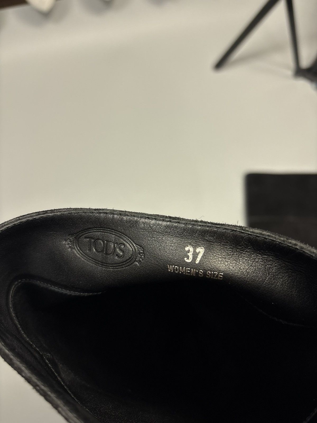 Tod's TOD'S black suede Knee High Luxury Boots Shoes Size US 6.5 / IT 36.5 - 17 Thumbnail