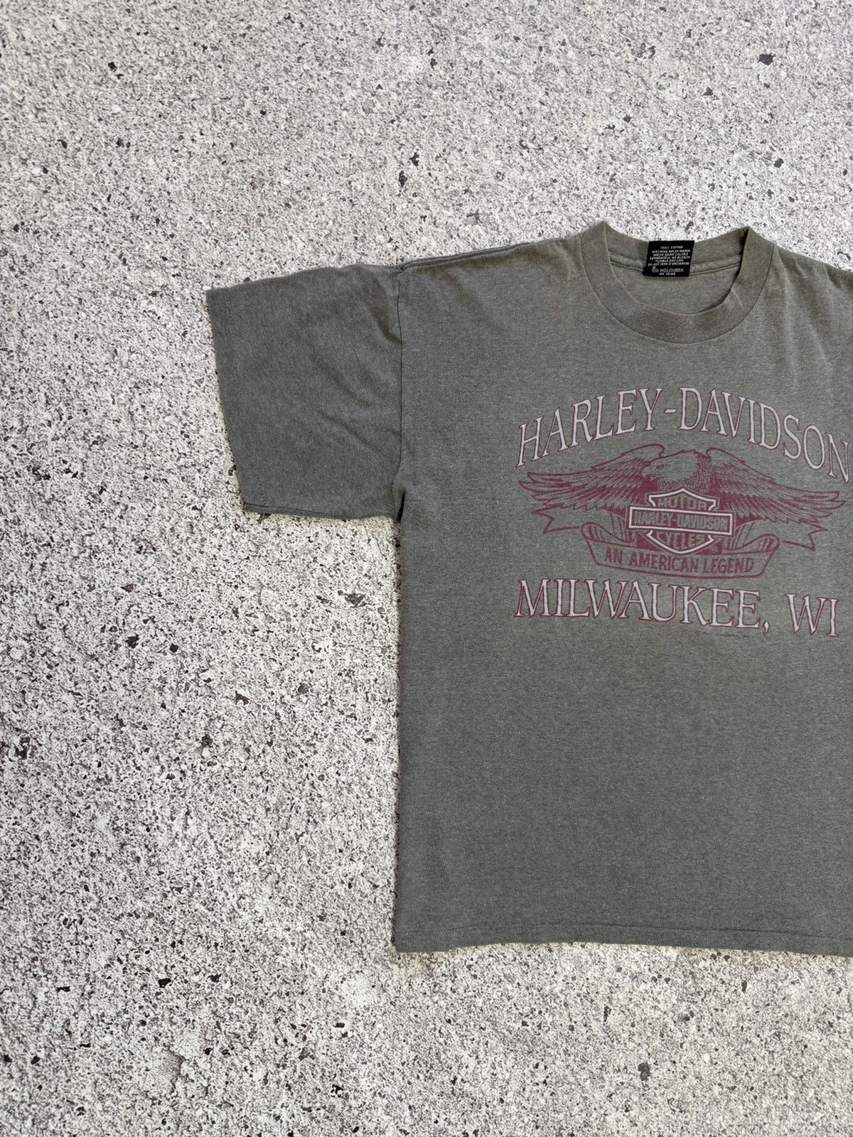 Harley Davidson × Vintage Rare Vintage Harley Davidson An American Legend 1991 T-Shirt Size US L / EU 52-54 / 3 - 4 Thumbnail