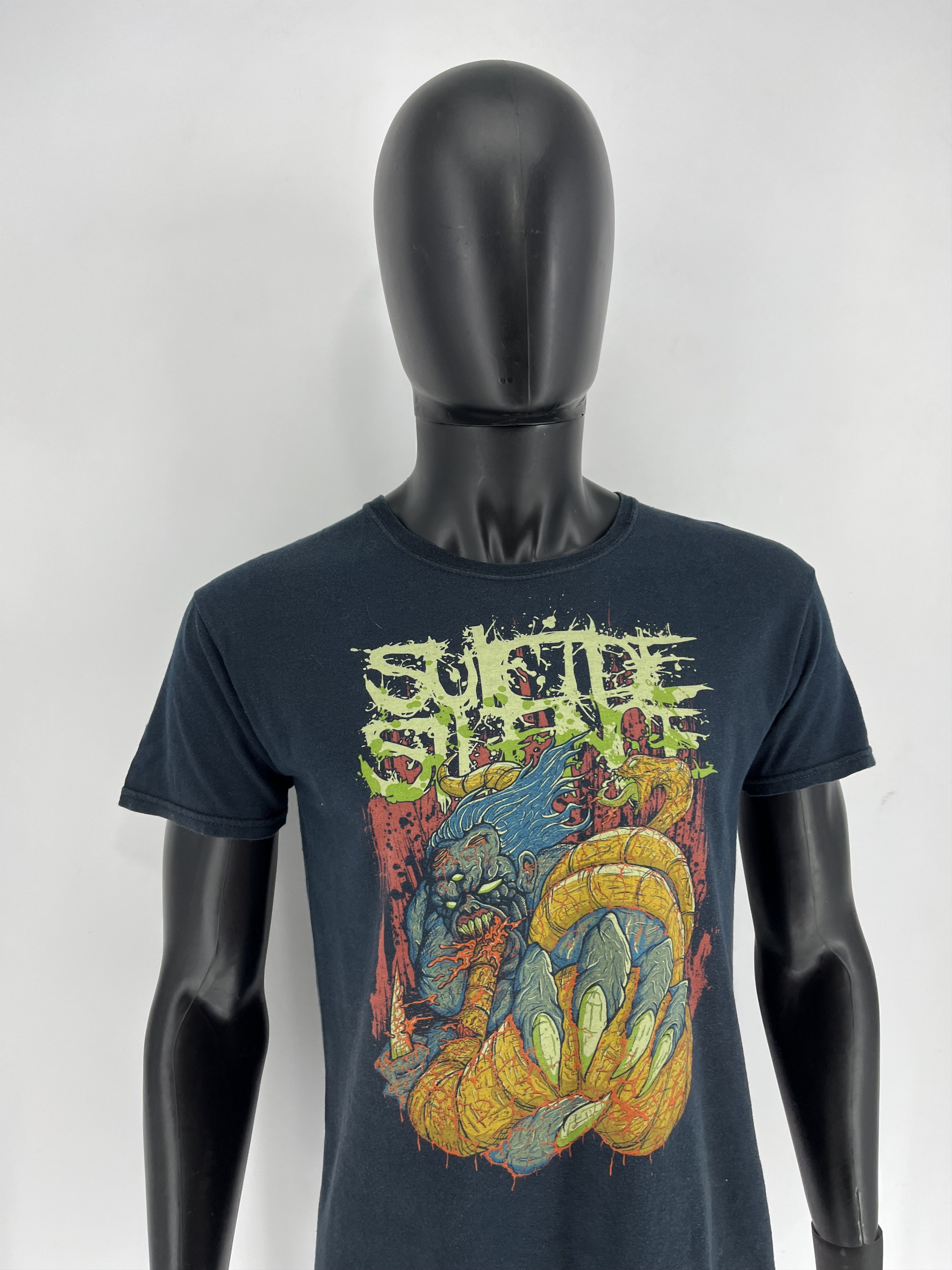 Band Tees × Vintage Vintage Y2K Suicide Silence Vintage Rock Band Tee Size US S / EU 44-46 / 1 - 3 Thumbnail