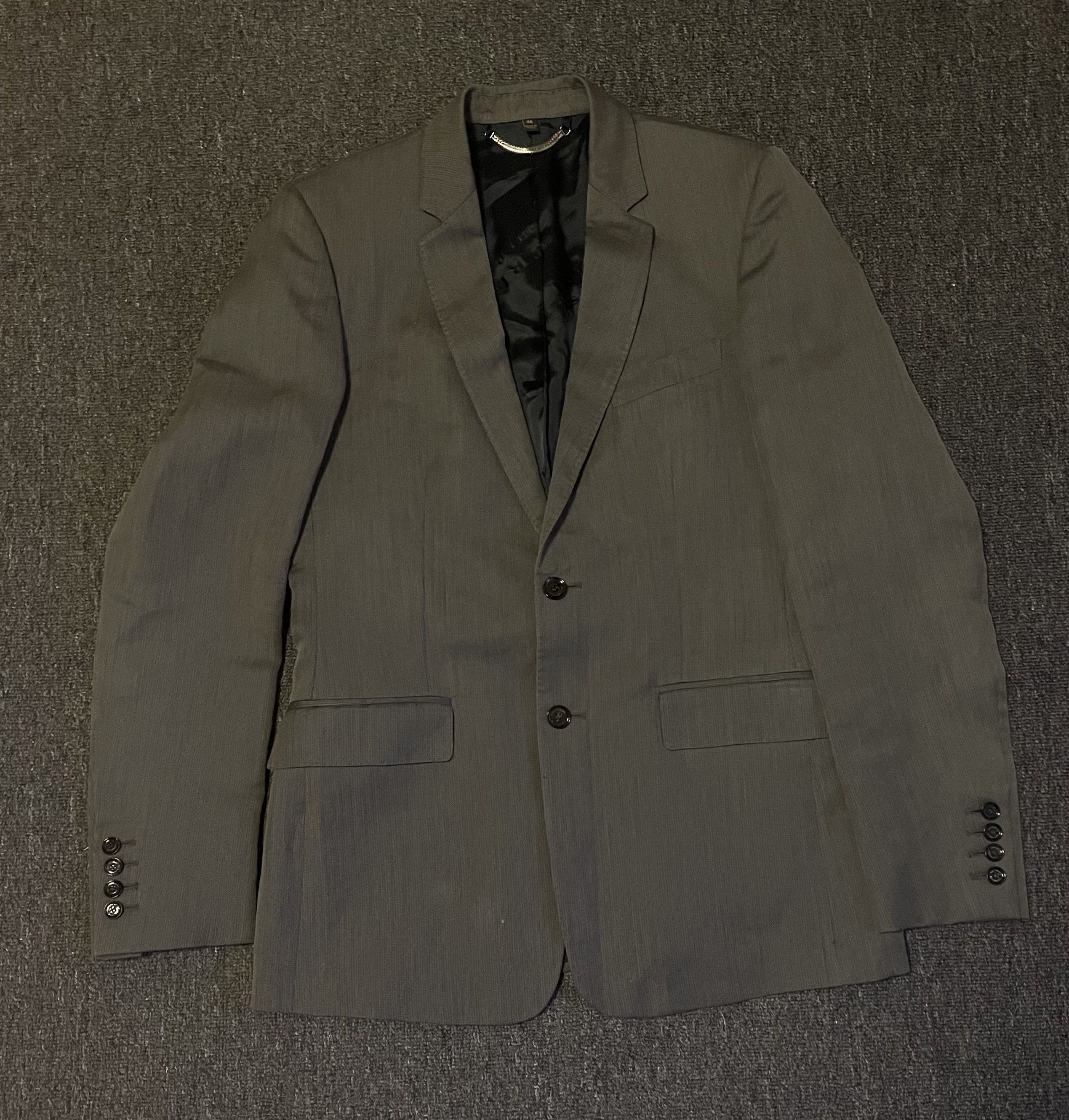 Burberry burberry wool silk blazers jacket size 48 Size 48R - 1 Thumbnail