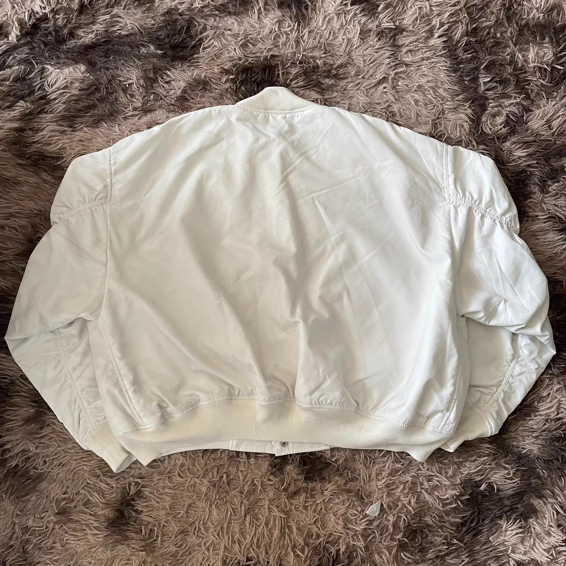 Balenciaga Balenciaga 2025 New Mud-Dyed Distressed Bomber Jacket Size US S / EU 44-46 / 1 - 2 Thumbnail