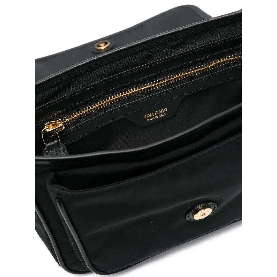 Tom Ford TOM FORD Black Polyester Messenger Bag New & Authentic Size ONE SIZE - 3 Thumbnail