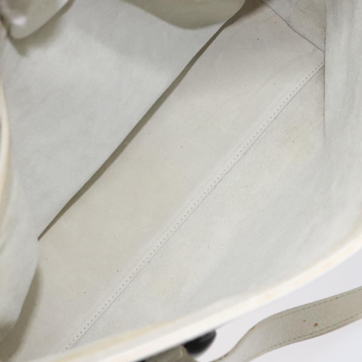 Gucci GUCCI Tote Bag Leather White Silver Size ONE SIZE - 17 Thumbnail