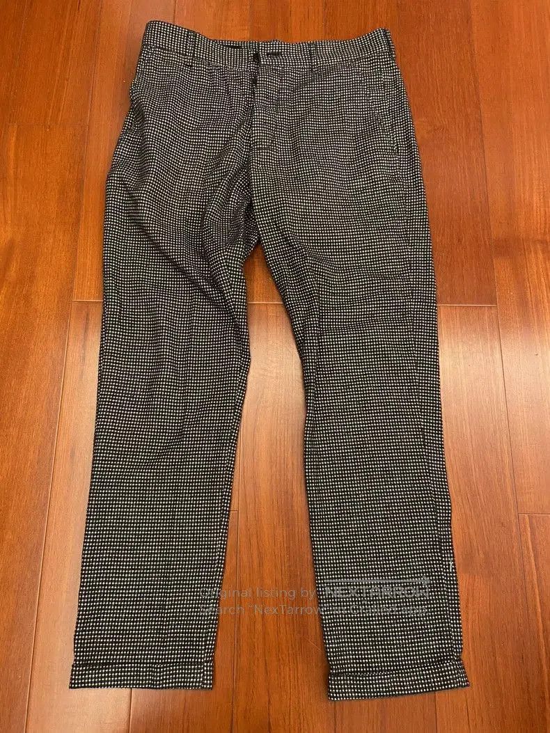 Ann Demeulemeester Ann Demeulemeester Houndstooth Casual Pants. Size US 26 / EU 42 - 1 Thumbnail