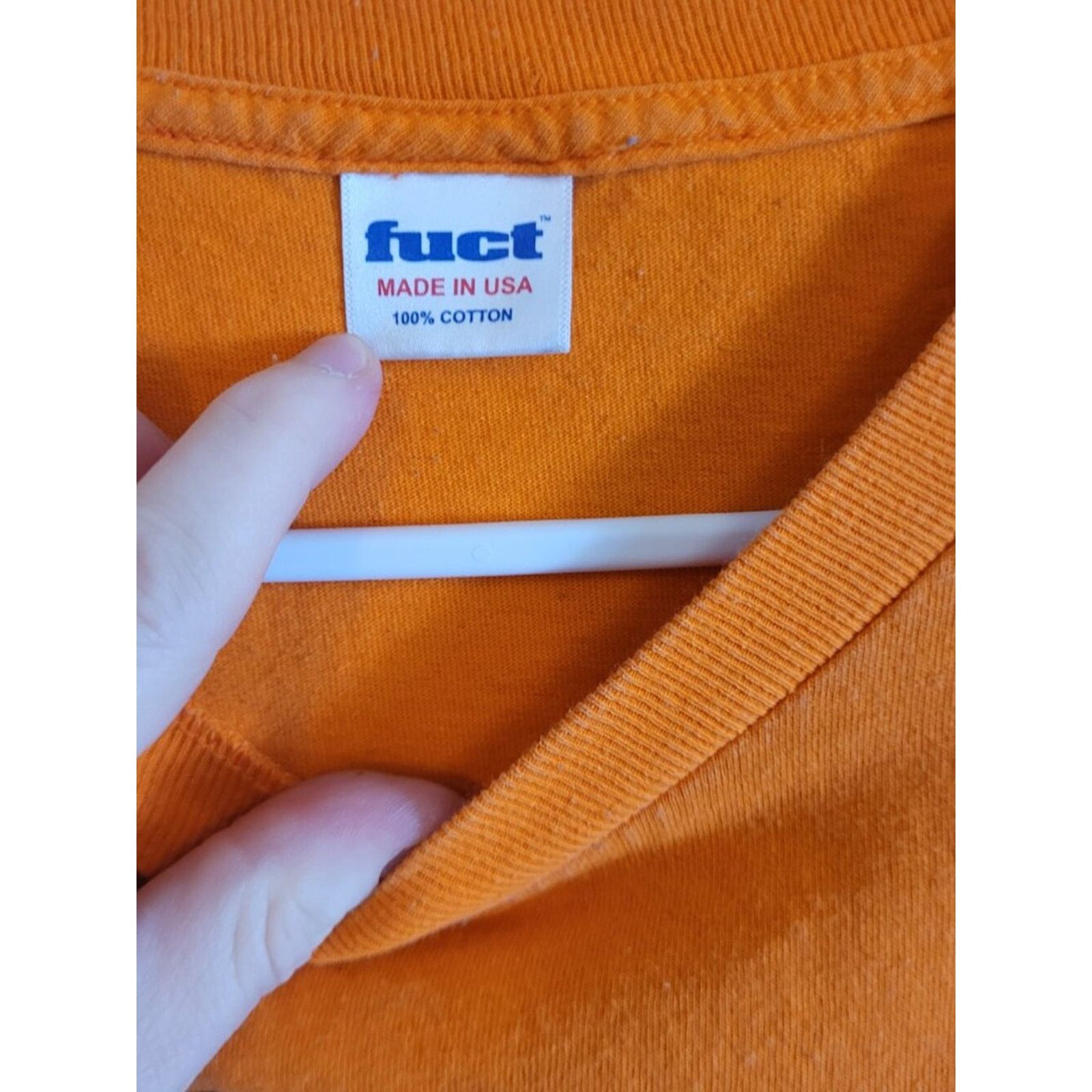 FUCT FUCT Serious Criminal Careers Orange Graphic Tee Large Size US L / EU 52-54 / 3 - 3 Thumbnail