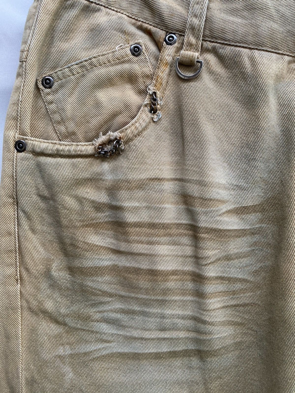 In The Attic Vintage Y2K InTheAttic Punk Seditionaries Buckle-back Jeans Size US 31 - 9 Thumbnail