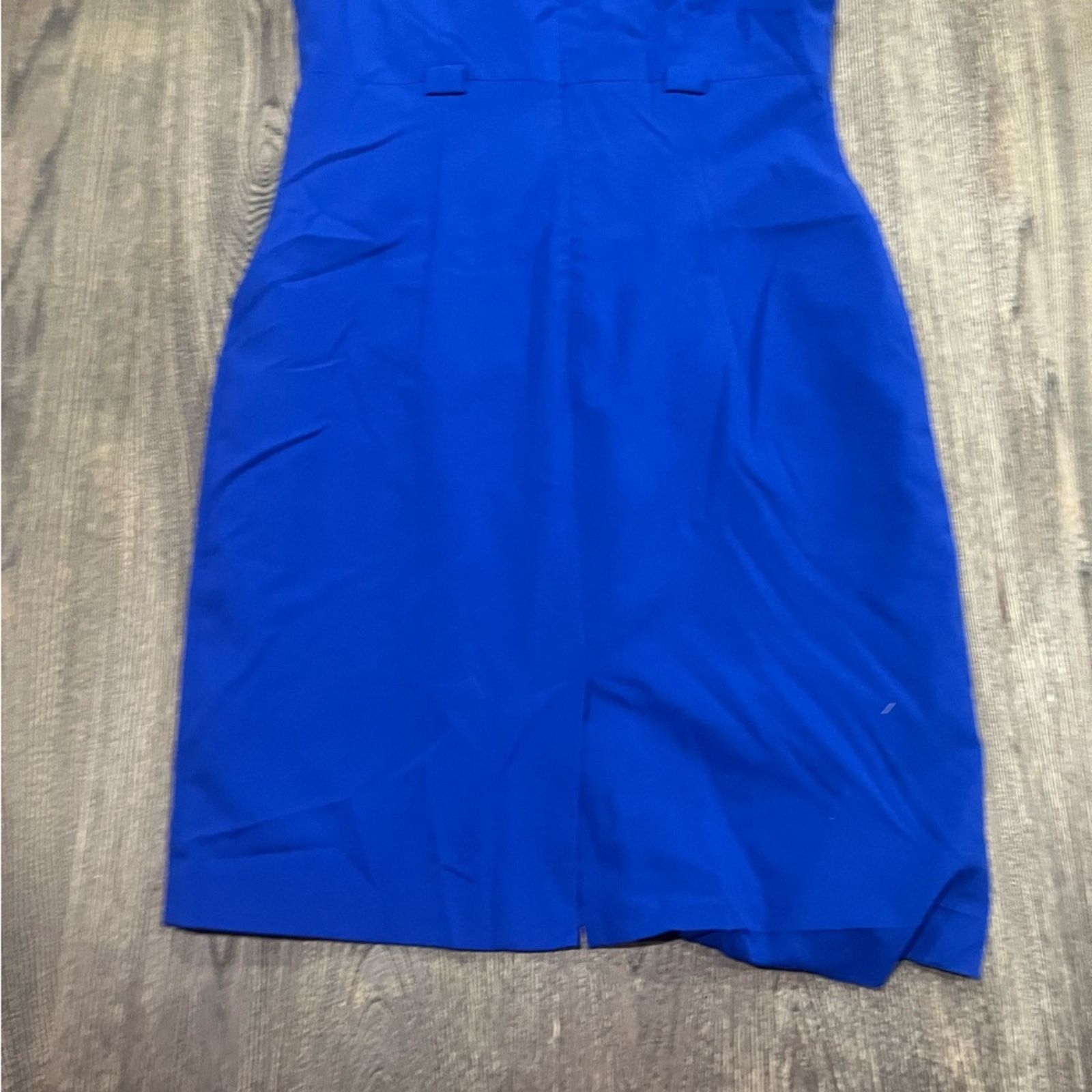 Calvin Klein Calvin Klein Sheath Dress Round Neck Stretch Royal Size 14 Size XL / US 12-14 / IT 48-50 - 7 Thumbnail
