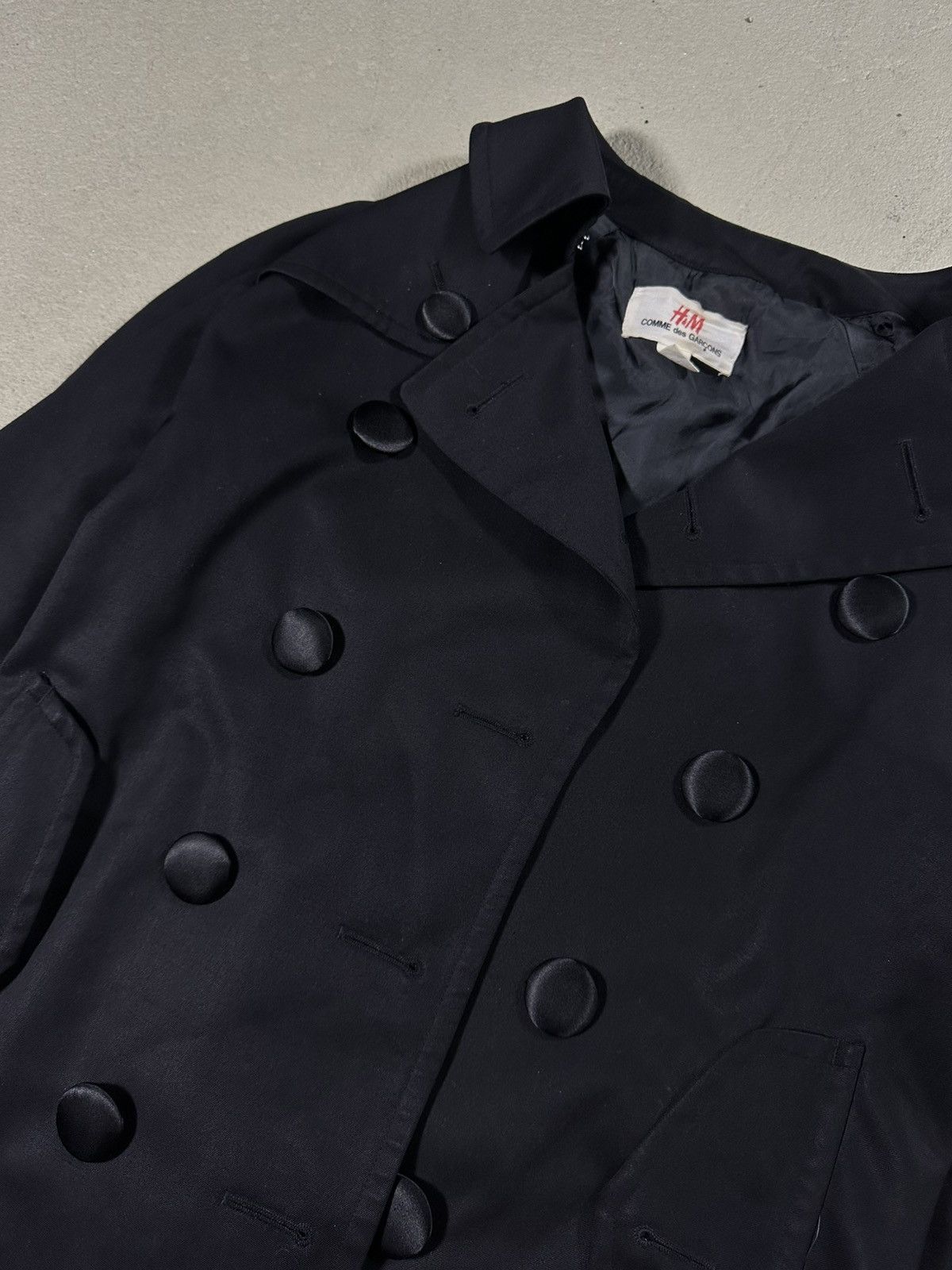 Comme des Garcons × H&M Comme des Carcons x HM Coat vintage Size S / US 4 / IT 40 - 4 Thumbnail