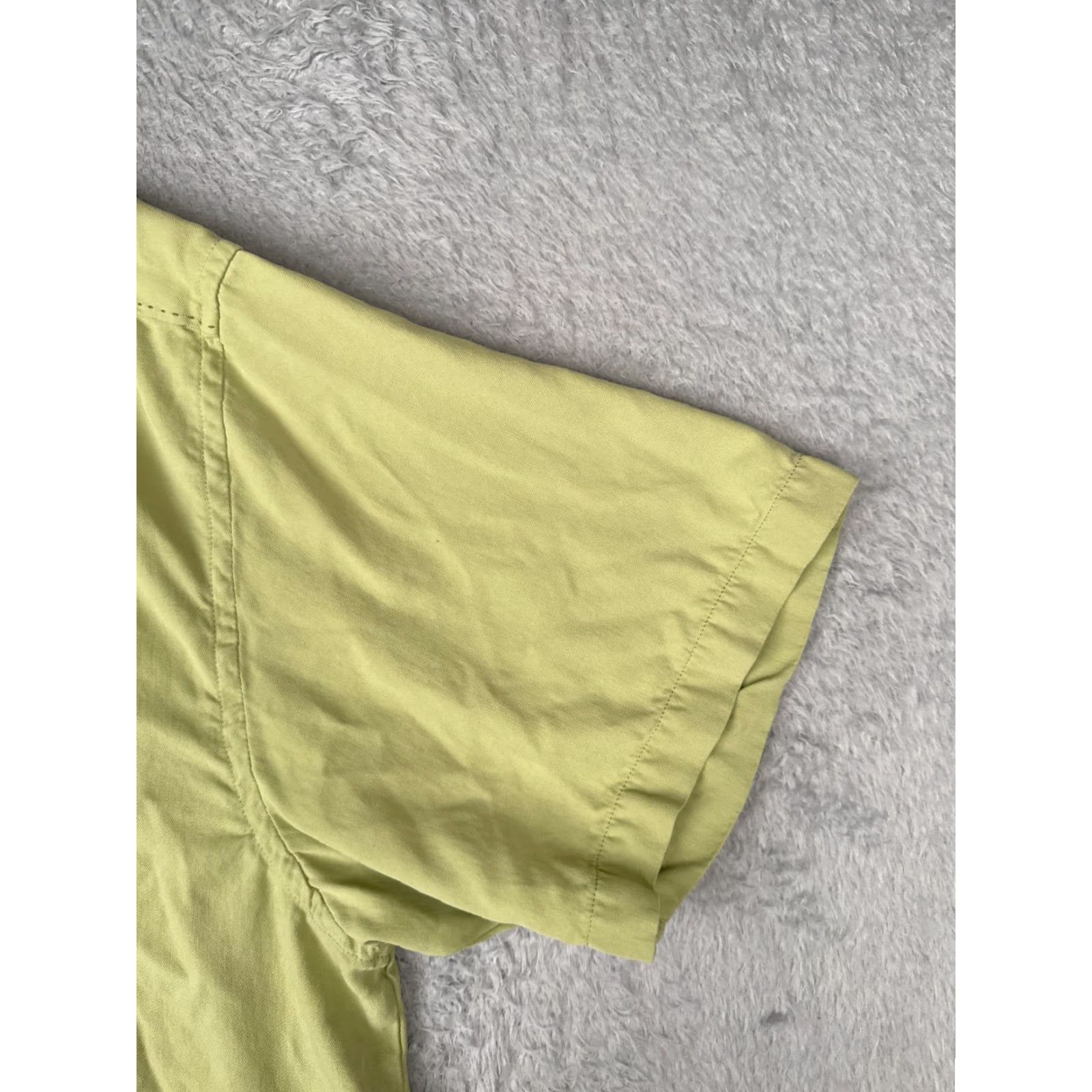 Tommy Bahama VINTAGE Tommy Bahama Shirt Men 2XL Green Silk Button Up Hawaiian Camp Pocket READ Size US XXL / EU 58 / 5 - 2 Thumbnail