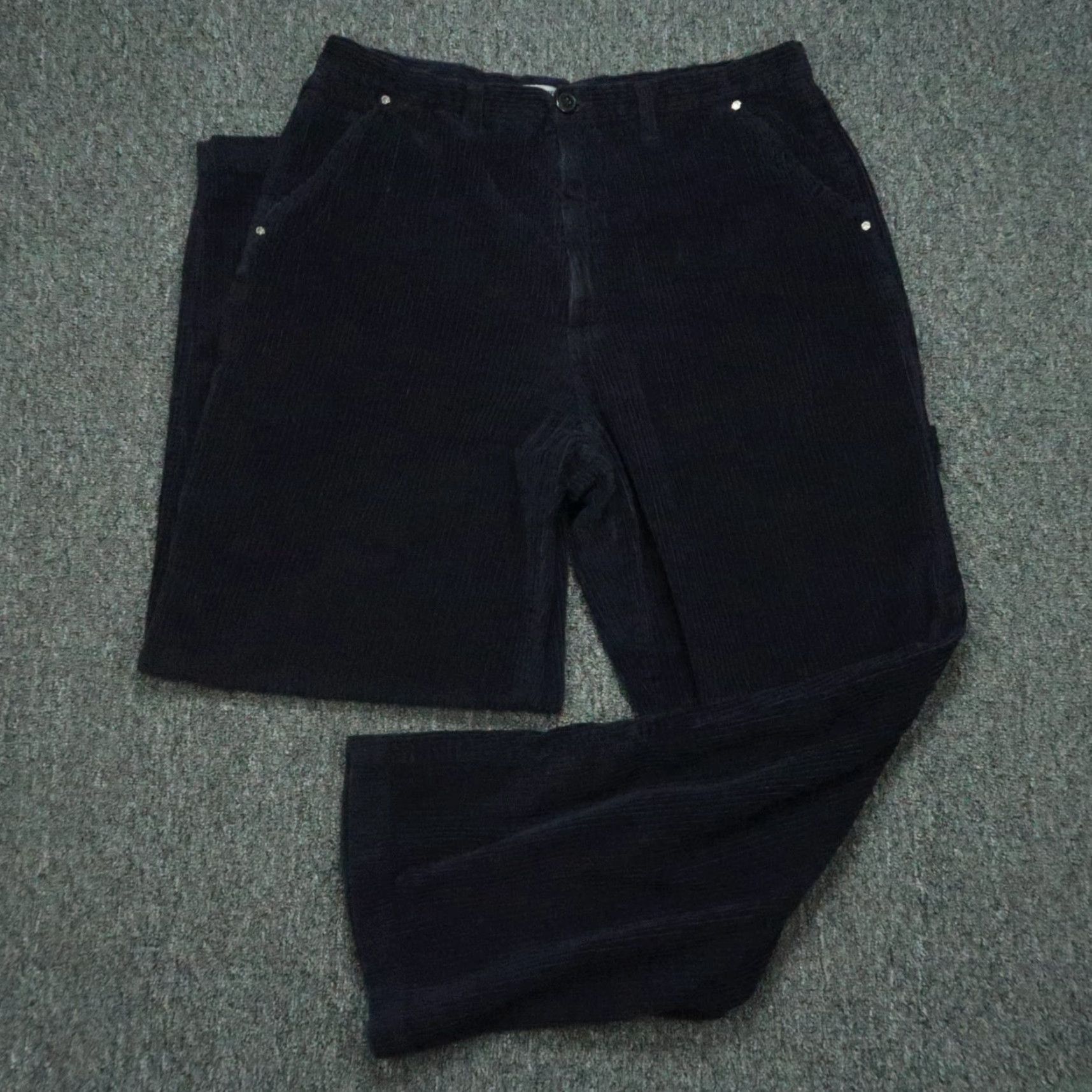 Southpole VINTAGE Southpole Pants Mens 36x32 Blue Corduroy Baggy Carpenter Trouser Y2K Size US 36 / EU 52 - 2 Thumbnail