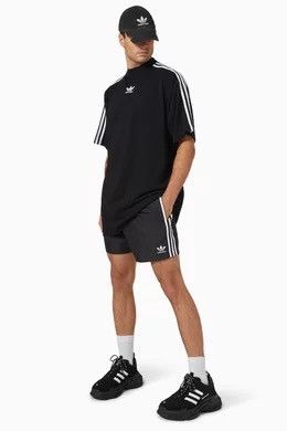 Adidas × Balenciaga 🍎RARE $1K VALUE🍎 x Adidas Nylon Baggy Short Size US 30 / EU 46 - 2 Thumbnail