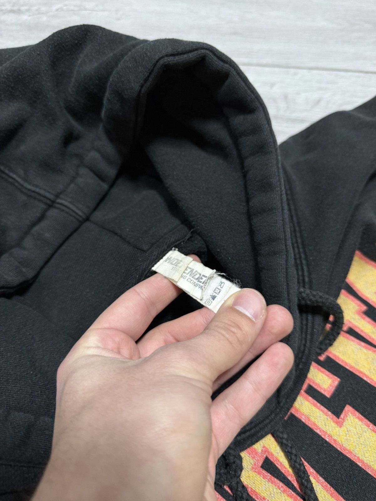 Revenge Revenge independent distressed summer sixteen hoodie faded Size US L / EU 52-54 / 3 - 6 Thumbnail