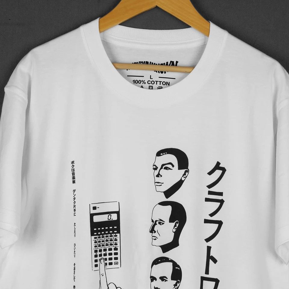 Japanese Brand KRAFTWERK T-Shirt POCKET CALCULATOR YMO Size US M / EU 48-50 / 2 - 2 Thumbnail