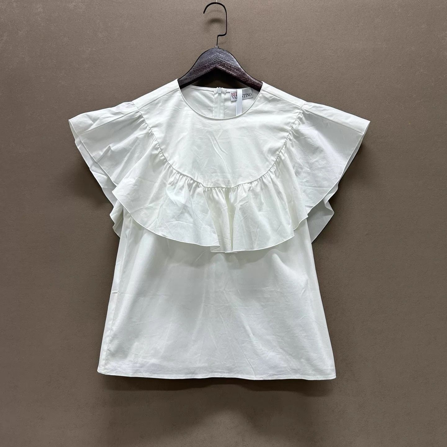 Valentino Valentino Bubble Sleeve Tee 38 99 New ys0001090 Size XS / US 0-2 / IT 36-38 - 1 Thumbnail