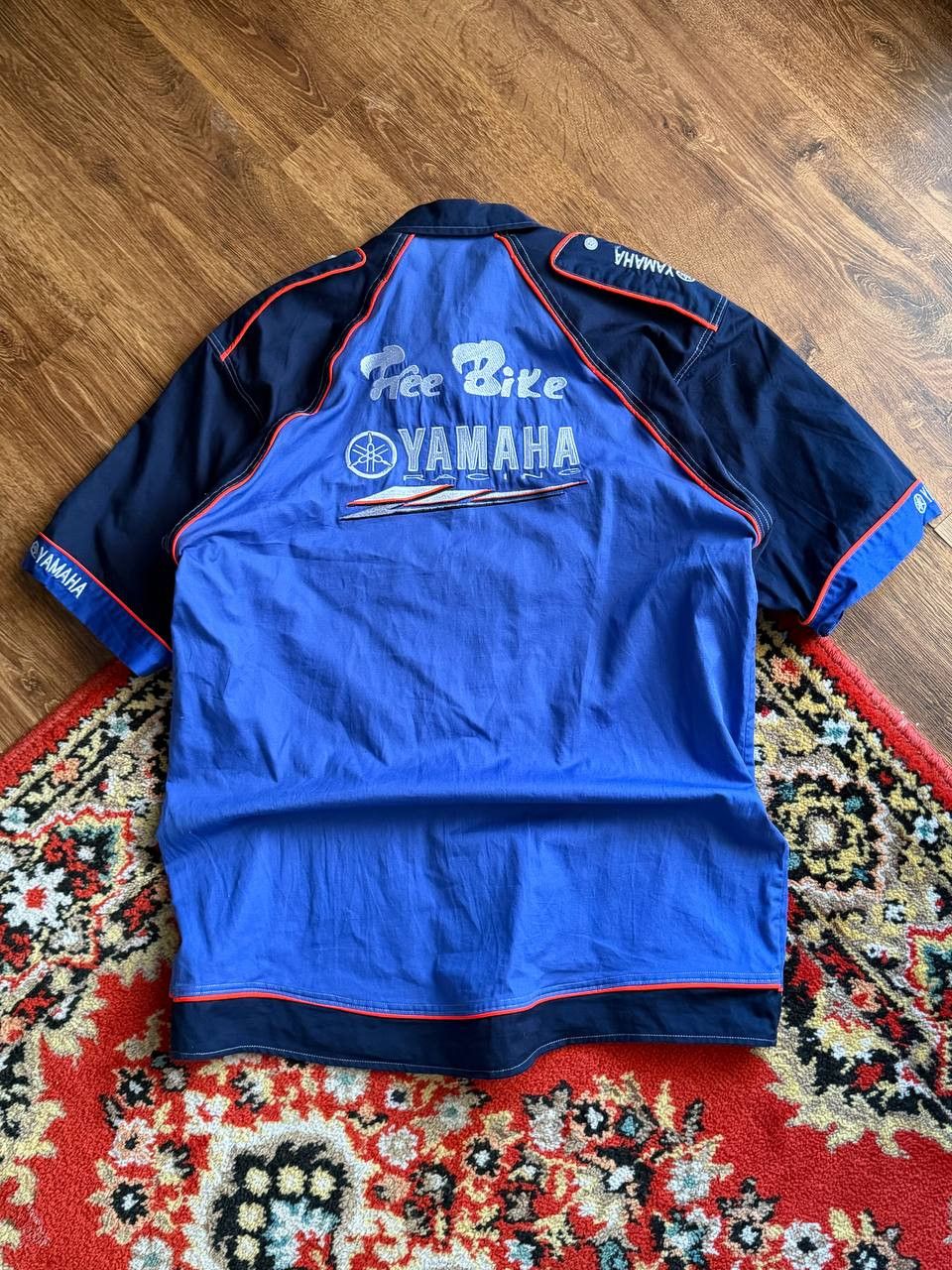 Yamaha Vintage 00's Yamaha Free Bike T-Shirt Y2K Size US S / EU 44-46 / 1 - 11 Thumbnail