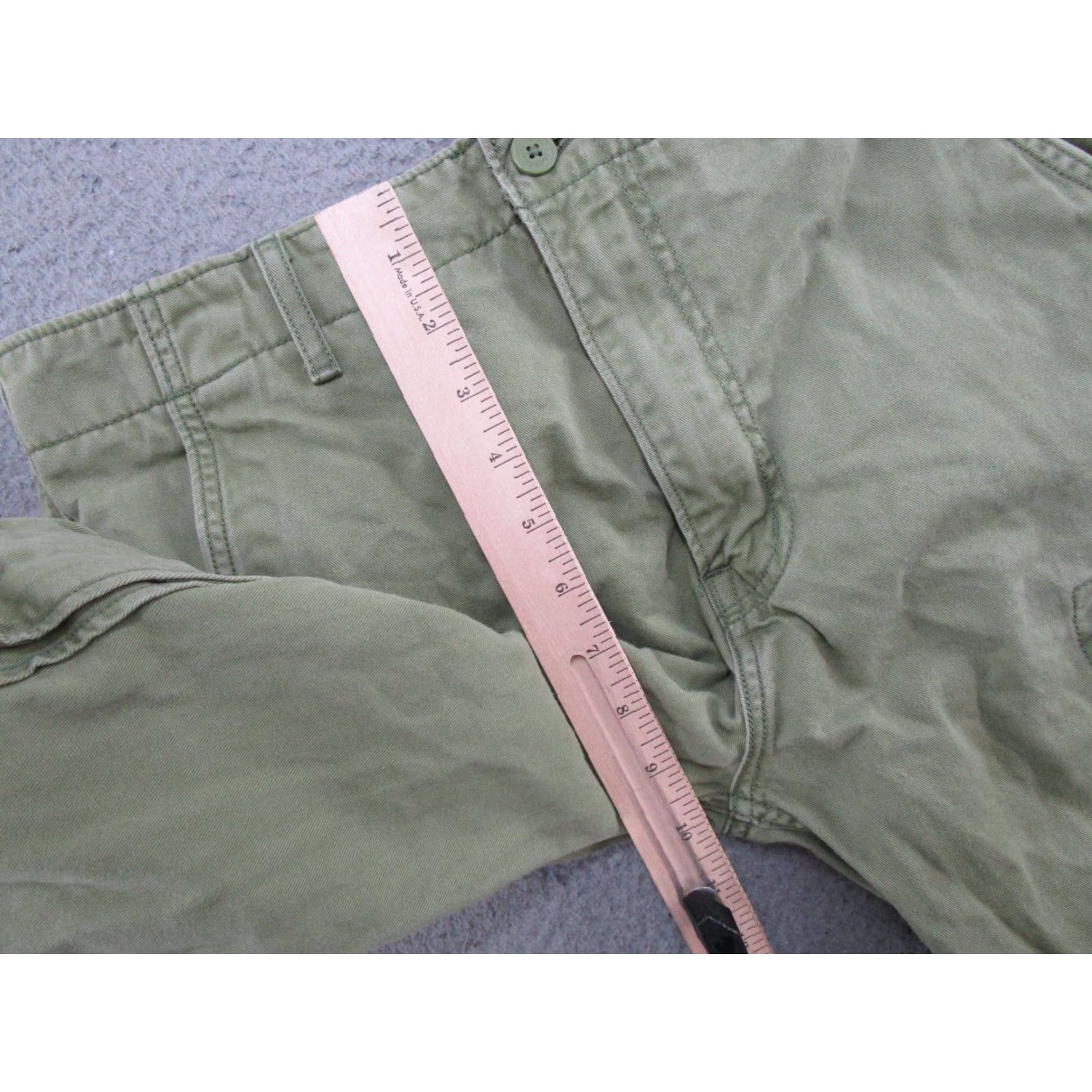 Levi's Levi's Cargo Pants Green 32x32 Straight Cotton Canvas Mens Pants Casual Outdoors Hiking Camp 30 In Inseam Size US 32 / EU 48 - 7 Thumbnail