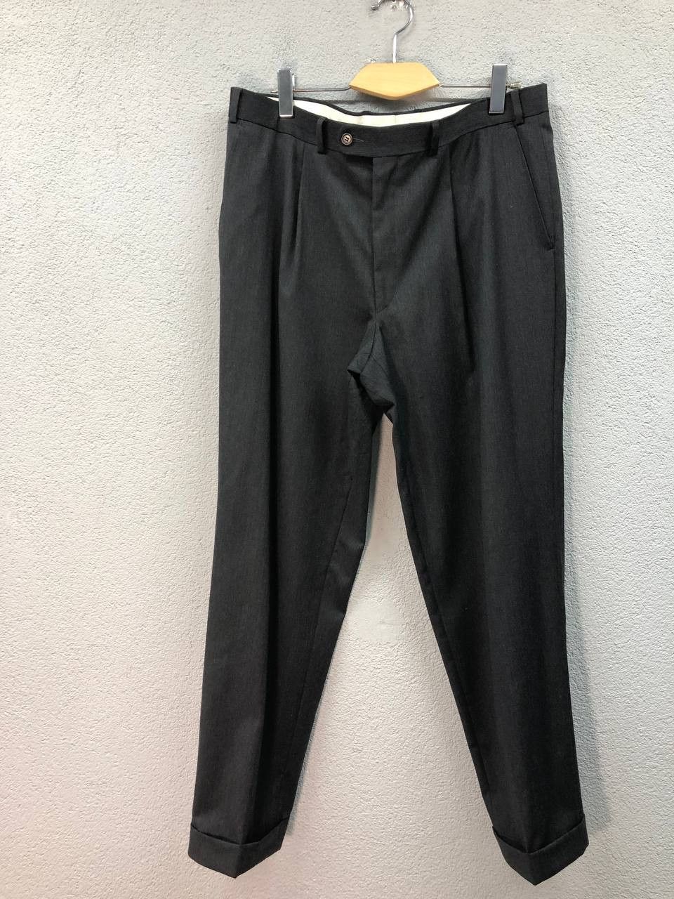 Burberry Burberry wool dress pants nova chek W 36 L 32 Size US 36 / EU 52 - 1 Thumbnail