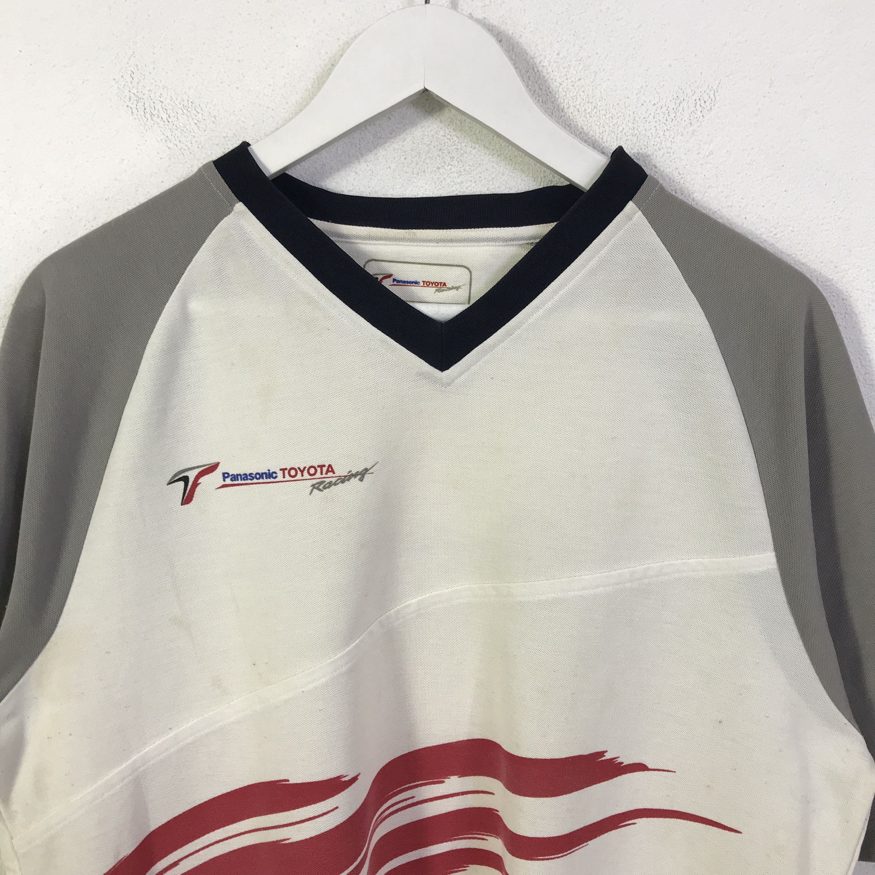 Japanese Brand panasonic x toyota t-shirt K117B5 Size US L / EU 52-54 / 3 - 2 Thumbnail