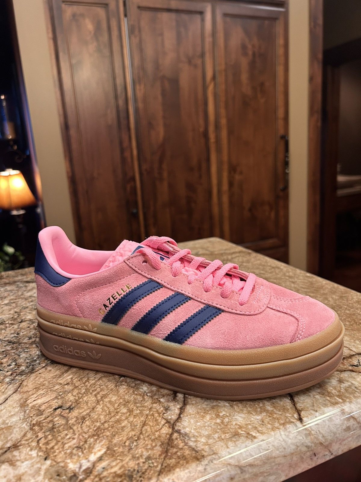 Adidas Gazelle Bold 'Pink Glow Gum'