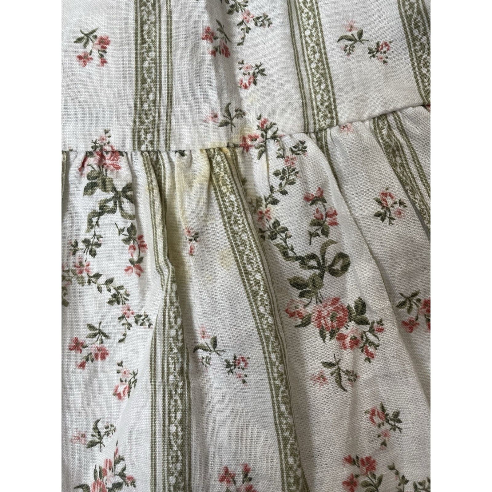 Reformation Maegan Linen Midi Dress Heather Floral Print 2 -  homelandexpress.co.uk