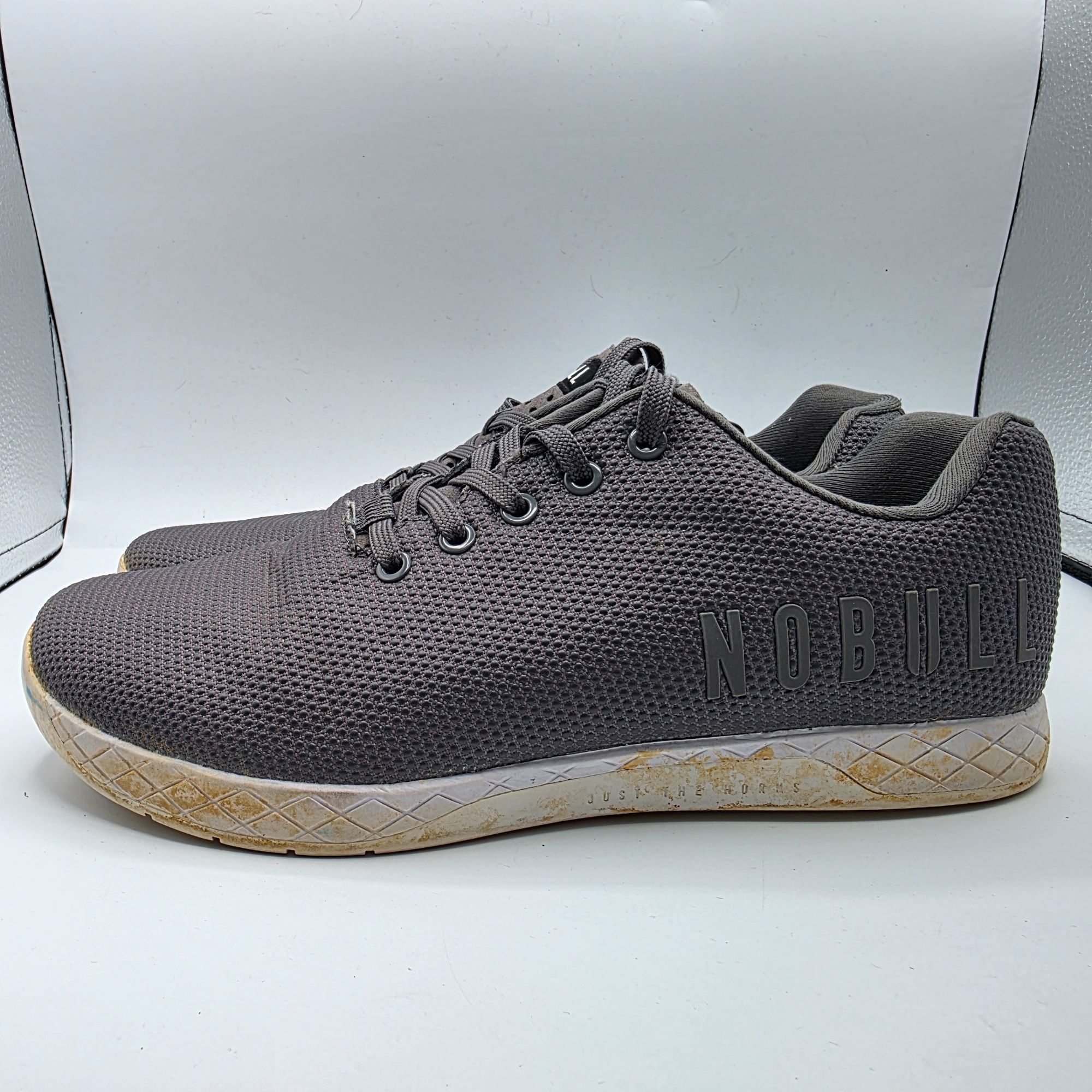 Other NoBull Mens Size 10 Gray Training Shoes Work Out Gym Cross F Size US 10 / EU 43 - 13 Thumbnail