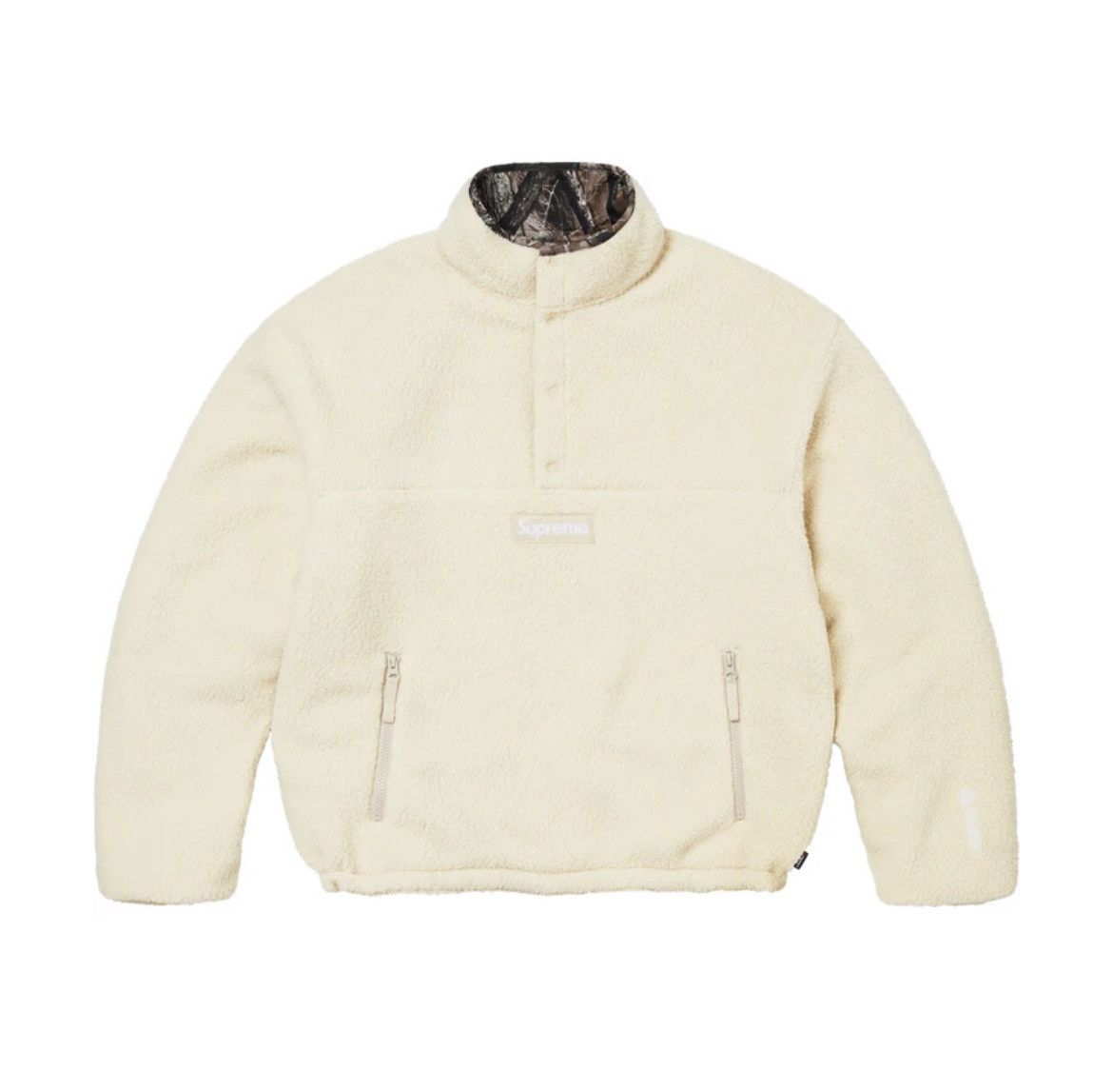 Supreme Supreme Polartec Shearling Reversible Pullover Camo Size US L / EU 52-54 / 3 - 3 Thumbnail