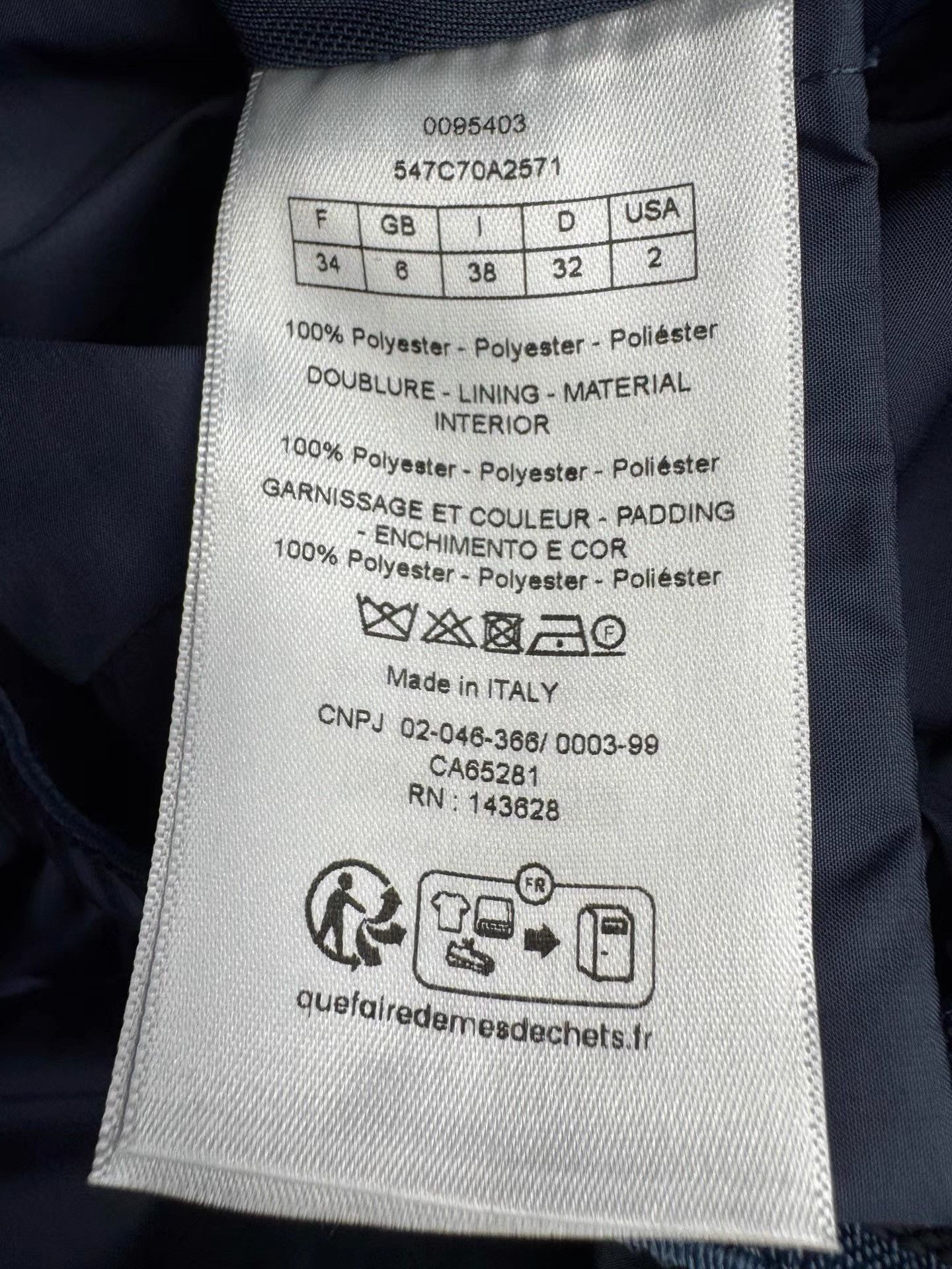 Dior DIOR Dioralps FW25 Oblique Quilted Belted Puffer Jacket K36 Size XXS / US 00 / IT 34 - 4 Thumbnail