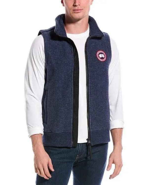 Canada Goose Canada Goose Atlantic Navy Mersey Fleece Vest - MSRP $650 Size US XXL / EU 58 / 5 - 5 Thumbnail