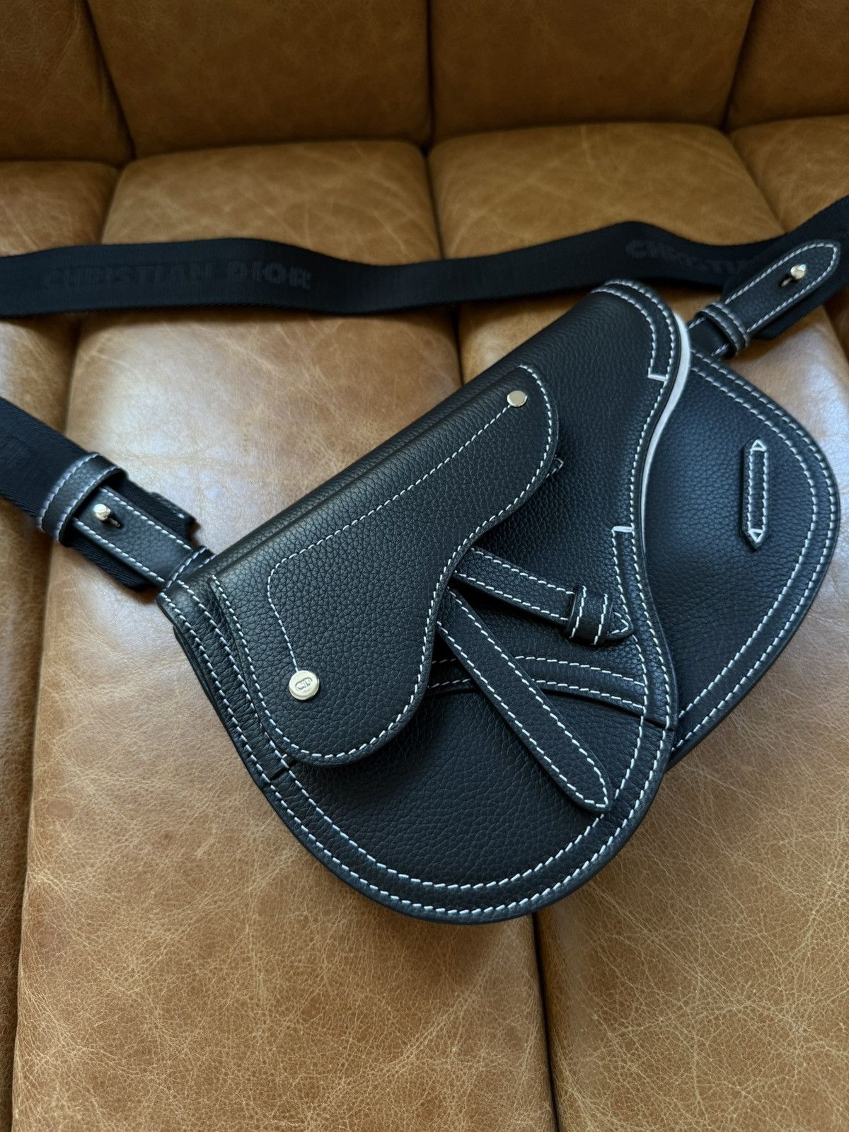 Dior Black Saddle Crossbody Bag Size ONE SIZE - 2 Thumbnail