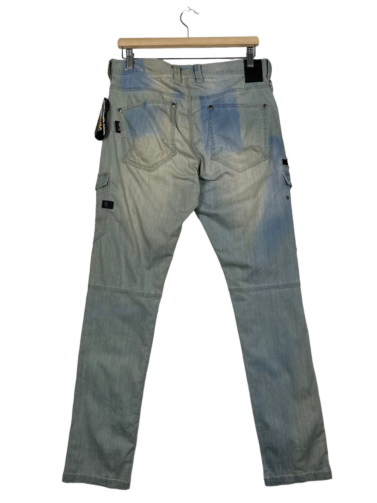 Designer × Hysteric Glamour × Japanese Brand 🔥 G DRAGON CORDURA STRECH JEANS Size US 32 / EU 48 - 7 Thumbnail