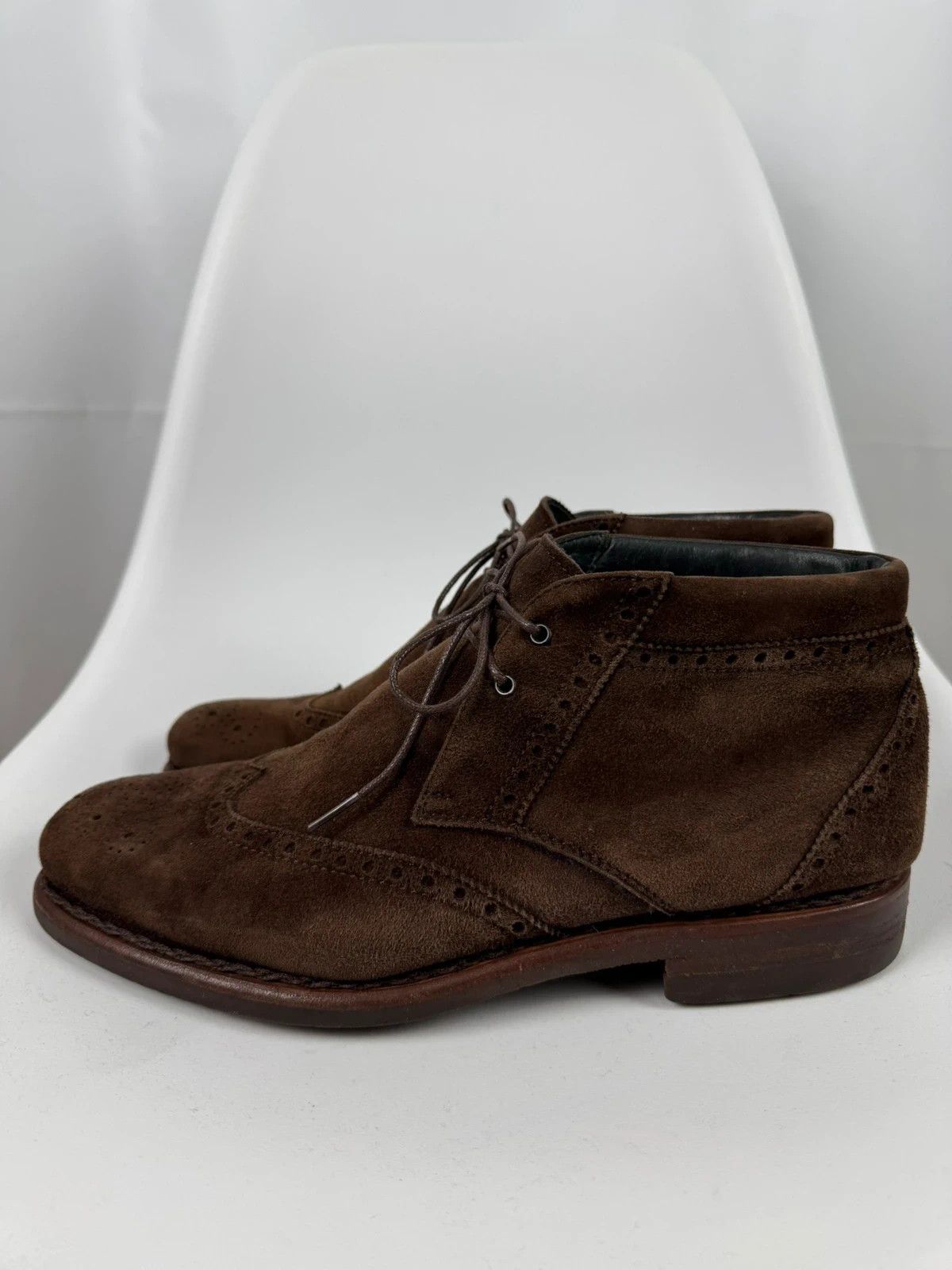 Other Fratelli Boglioli Suede Boots size 10 Size US 11 / EU 44 - 3 Thumbnail