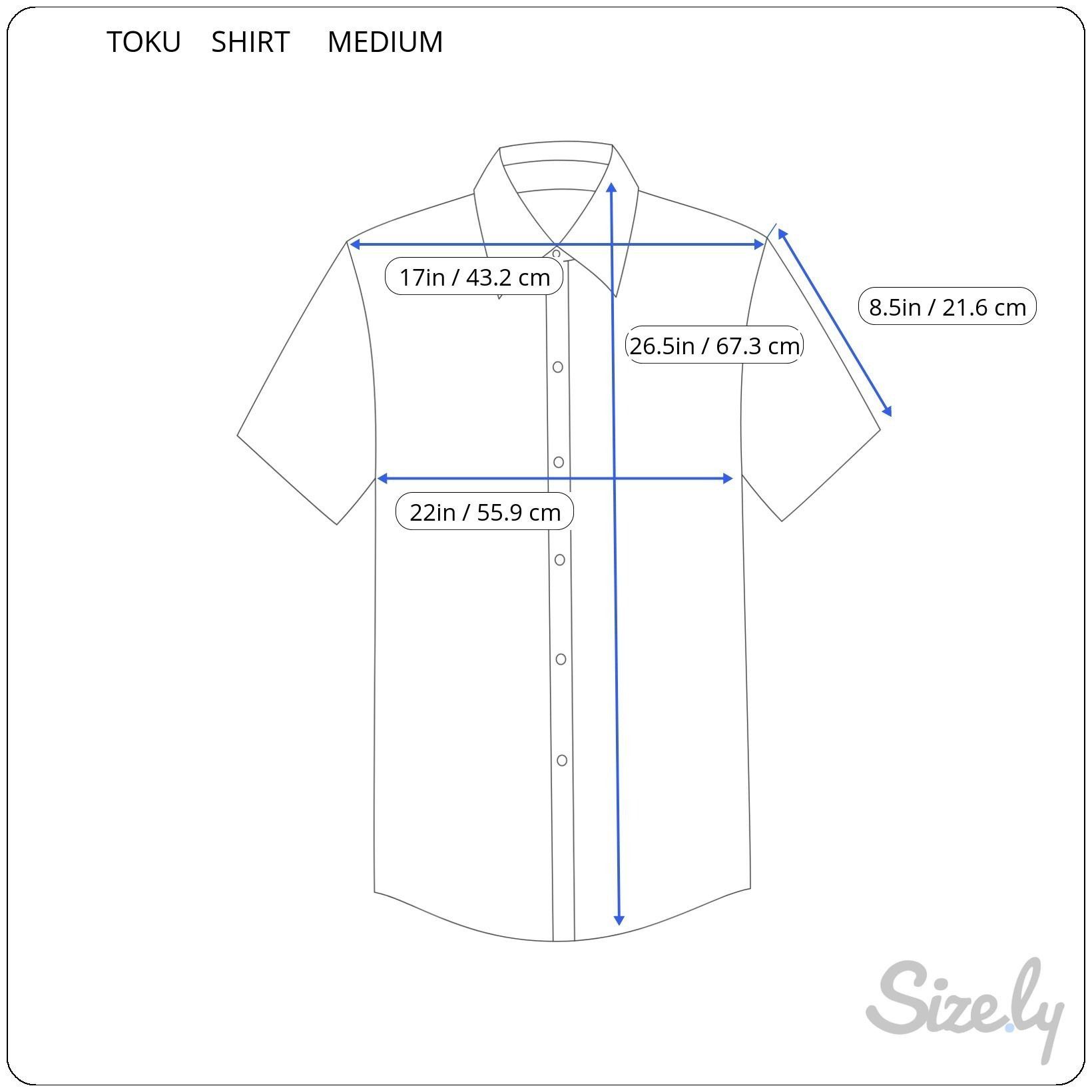 Designer Toku Mens Short Sleeve Shirt Button Down Medium Black Red Size US M / EU 48-50 / 2 - 3 Thumbnail