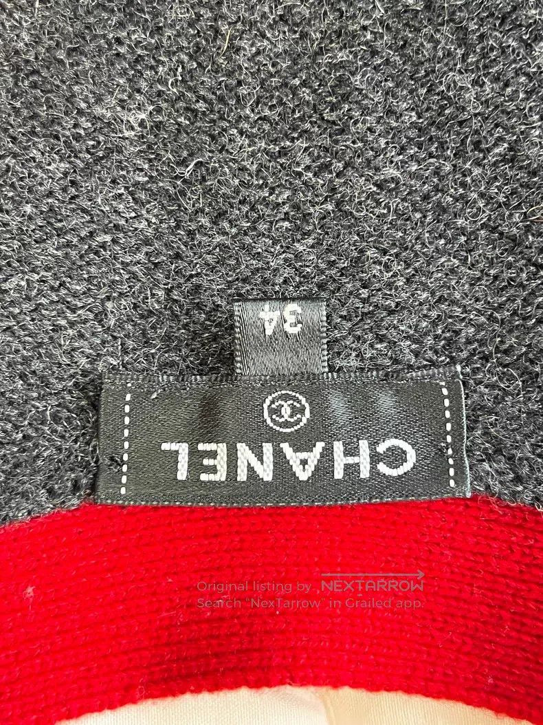 Chanel Chanel Knitted cardigan with contrasting colours coat Size XXS / US 00 / IT 34 - 6 Thumbnail
