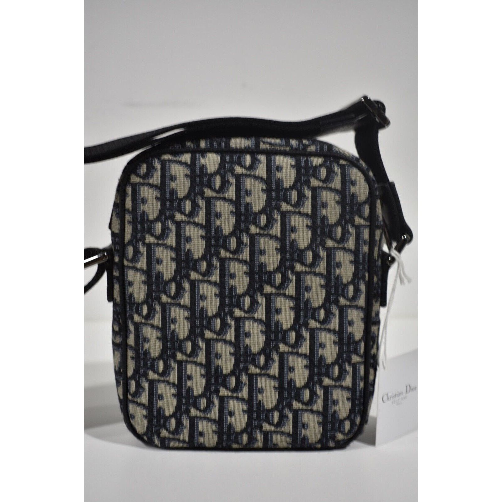 Dior Dior Oblique Vertical Messenger Pouch Shoulder Crossbody Bag Size ONE SIZE - 9 Thumbnail