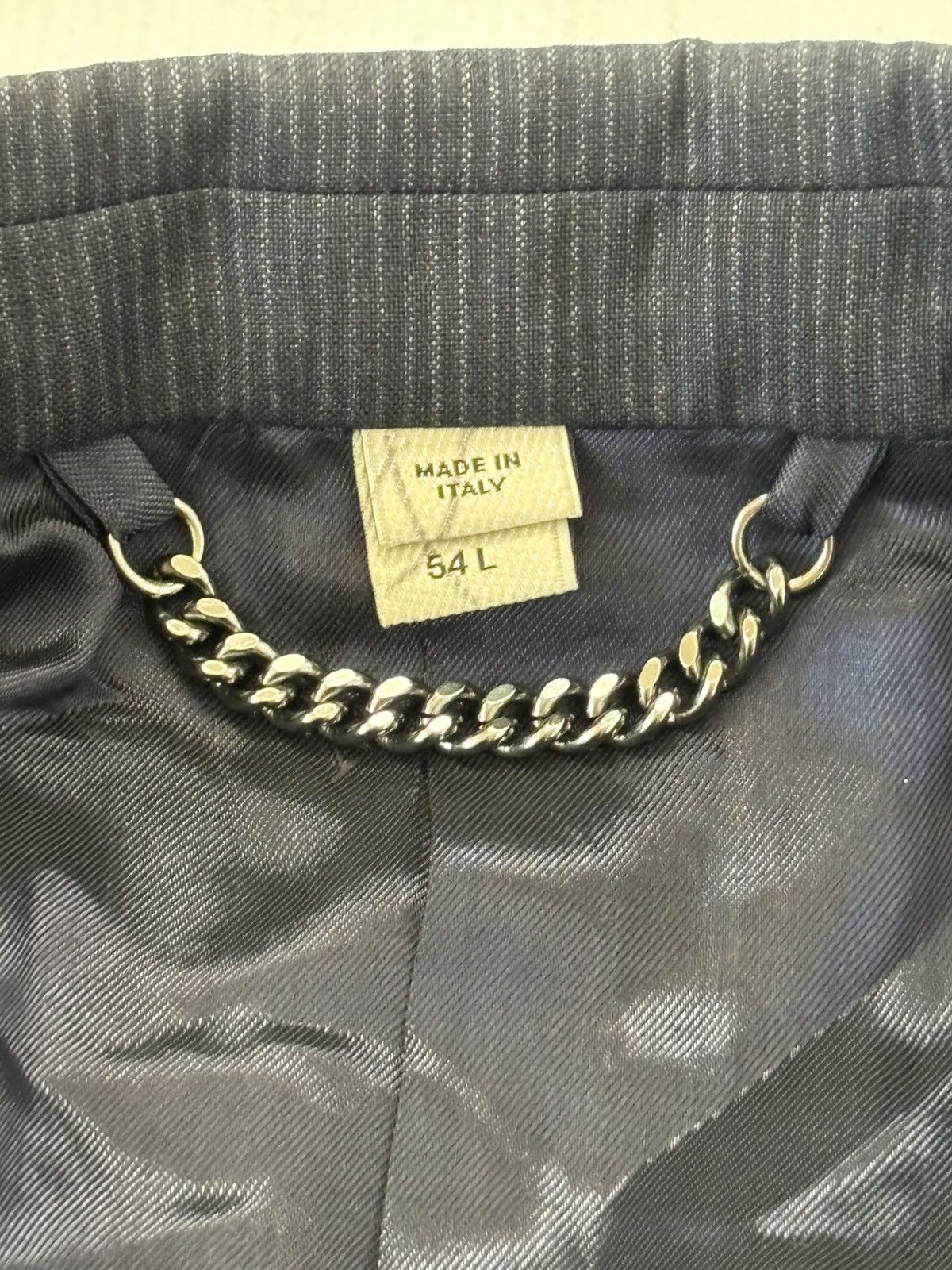 Burberry Burberry Stripe Wool Suit Size 54L - 10 Thumbnail