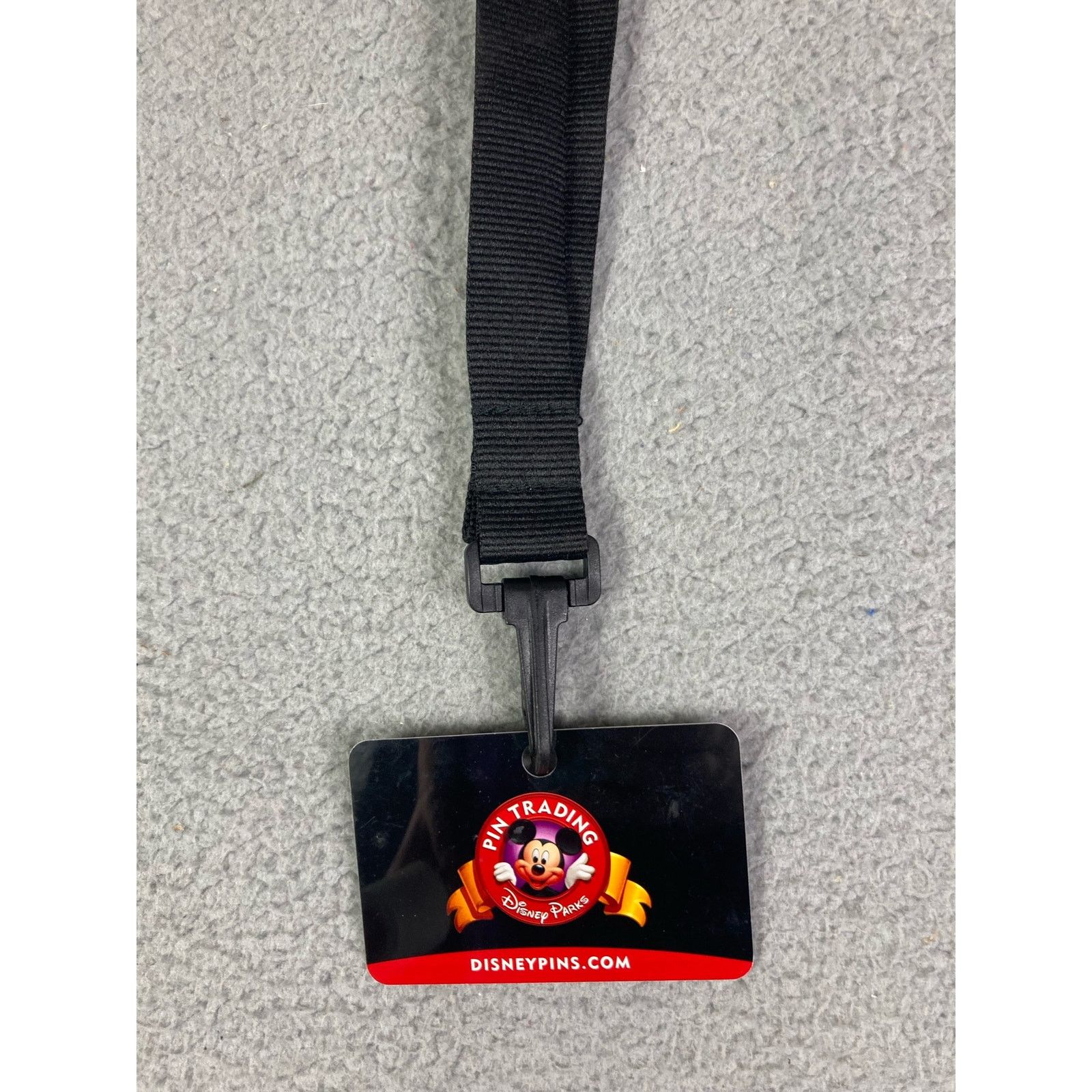 Disney Disney Pin Trading Lanyard Black Vintage Unisex Kids Adults Size ONE SIZE - 8 Thumbnail