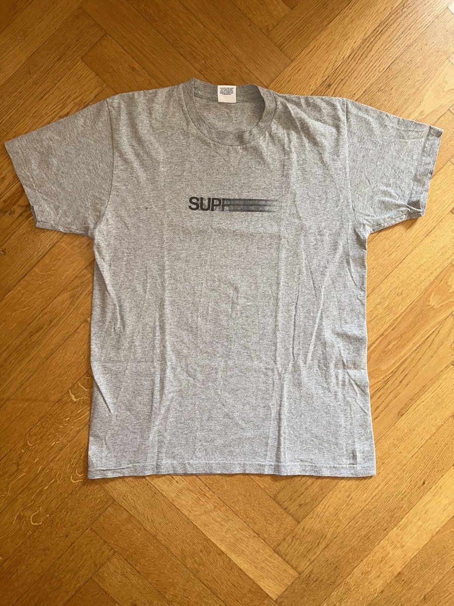 Buy Supreme Motion Logo Tee 'Faded Blue' - SS23T75 FADED